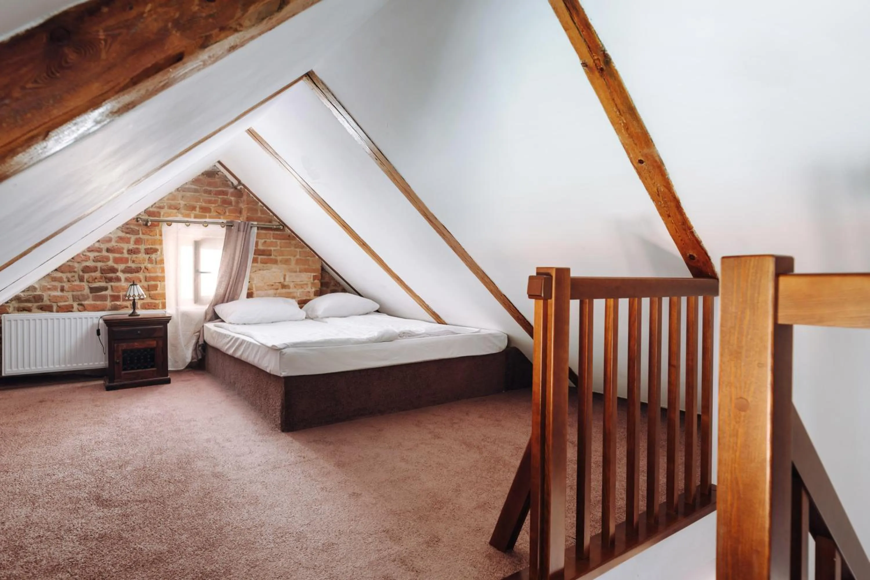 Bed in Hotel Legenda