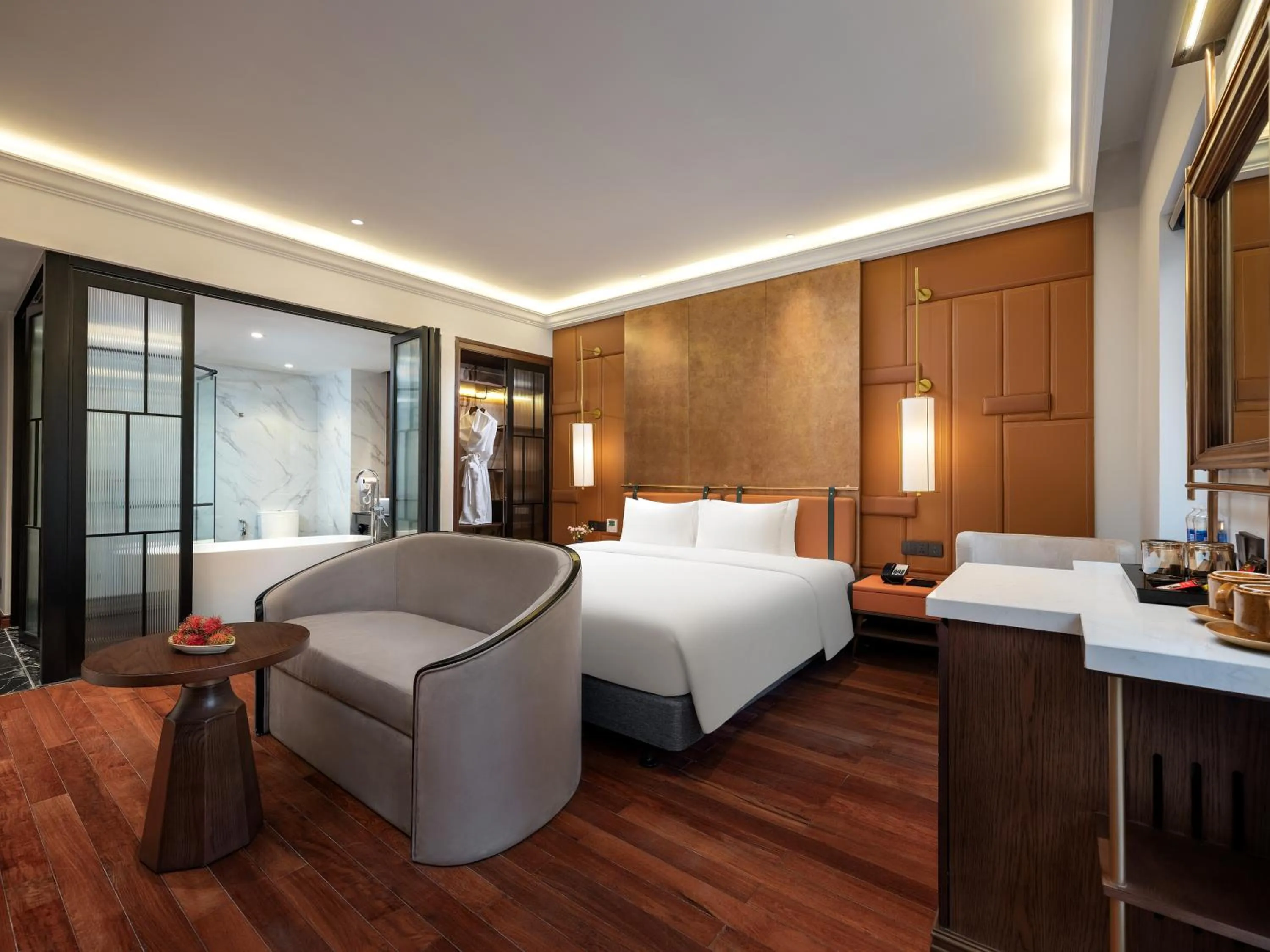 Photo of the whole room, Bed in Minerva Premium Hotel