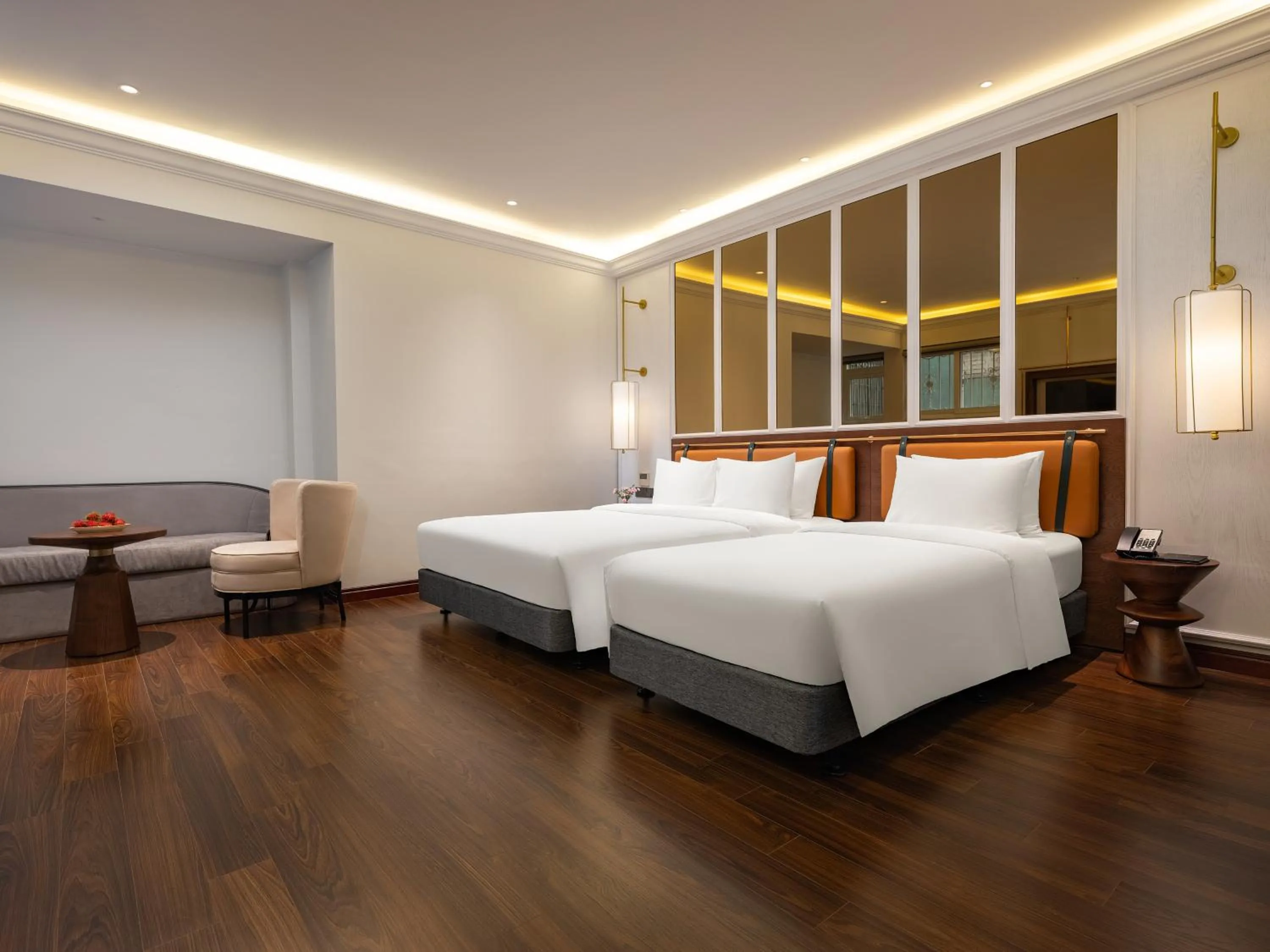Bed in Minerva Premium Hotel