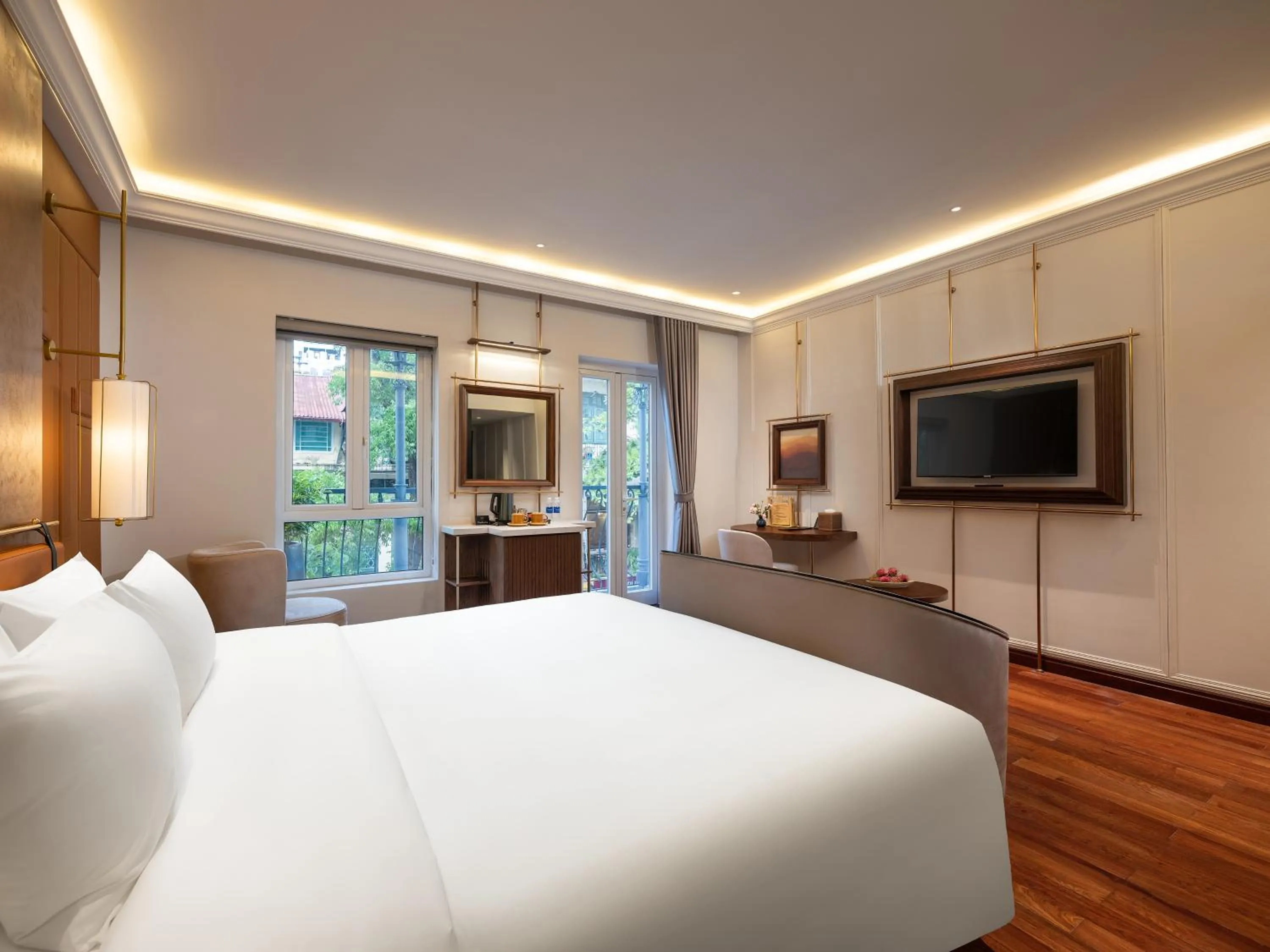 View (from property/room), Bed in Minerva Premium Hotel