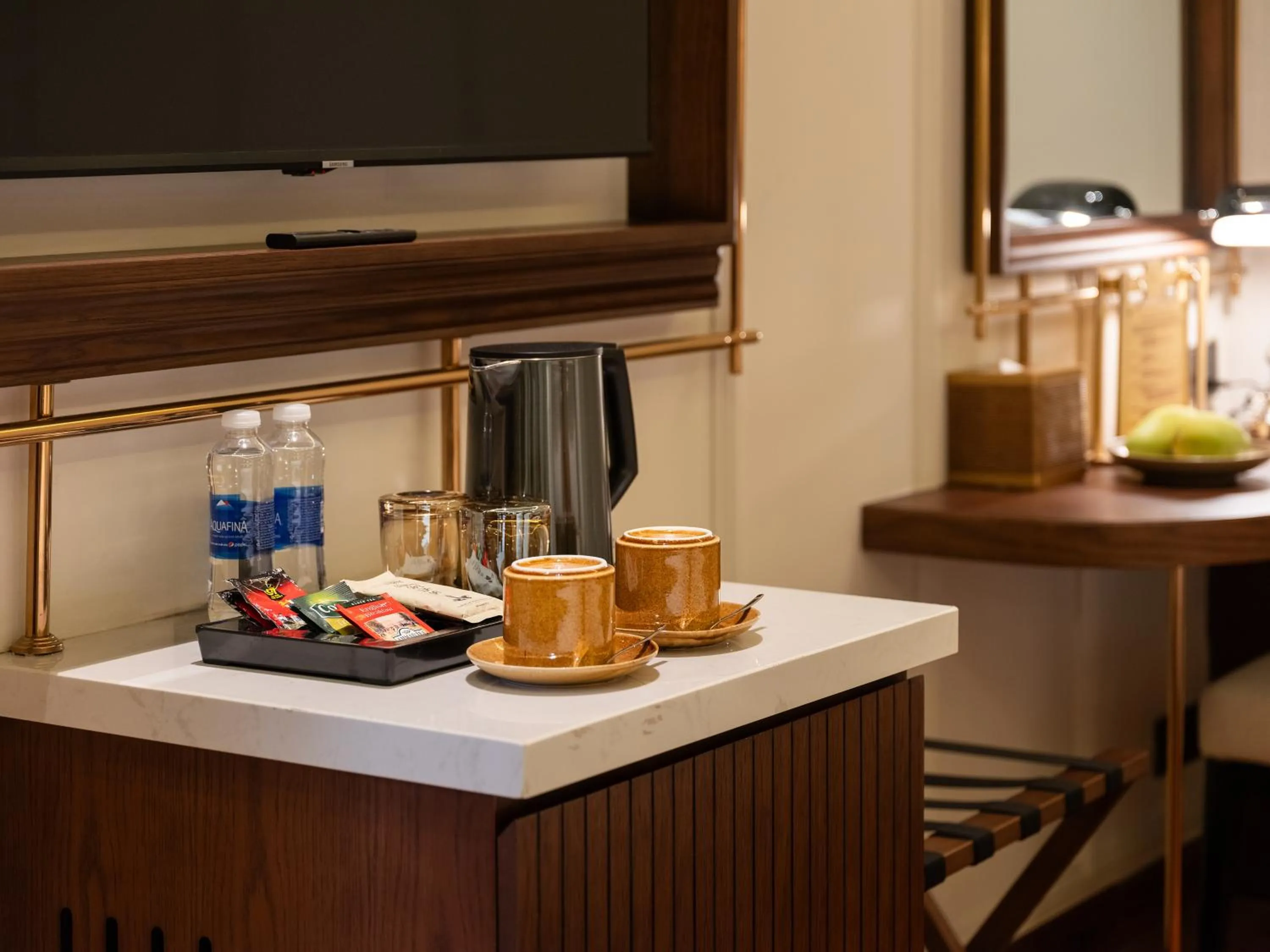 Coffee/tea facilities in Minerva Premium Hotel