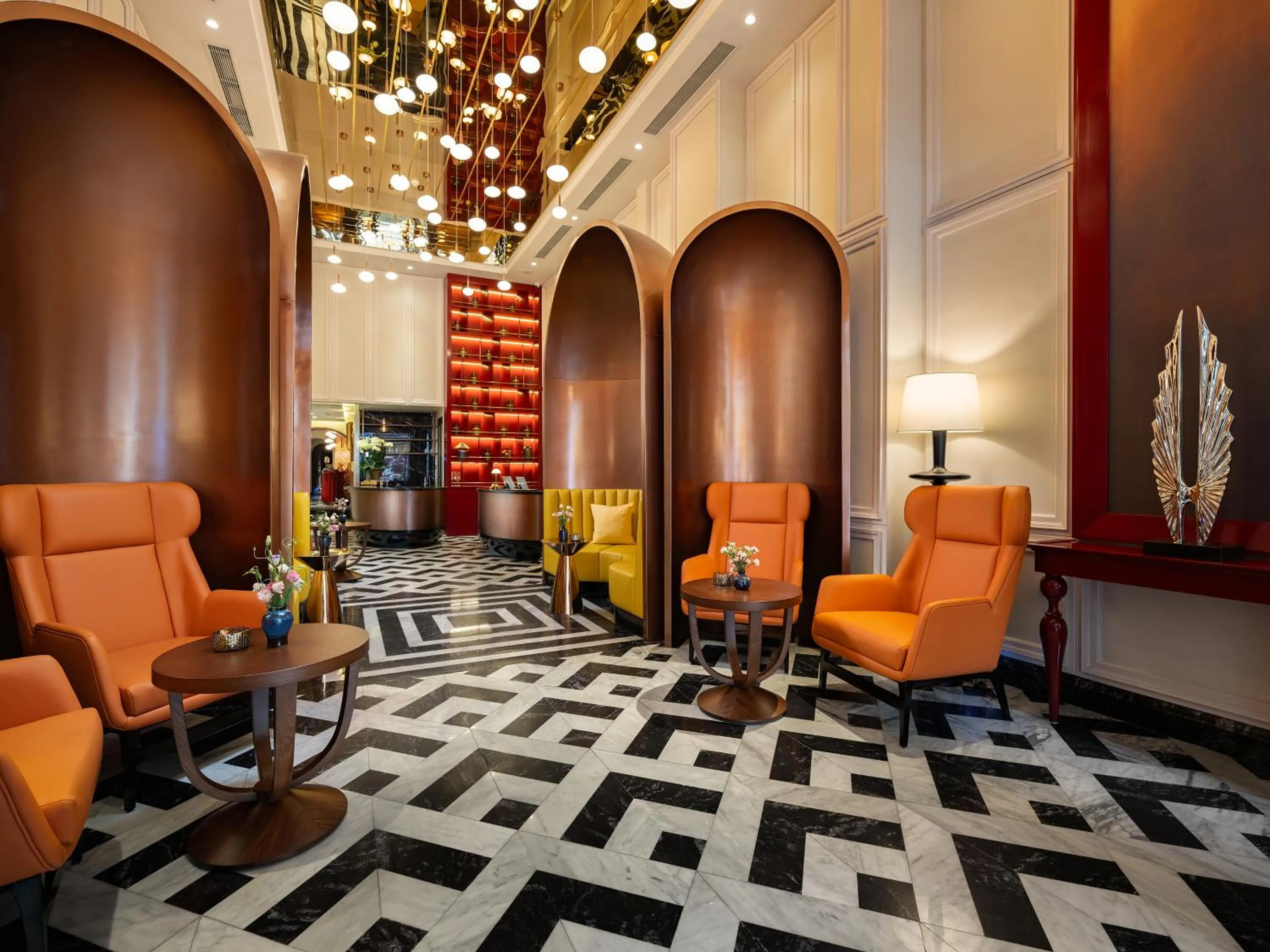 Lobby or reception in Minerva Premium Hotel