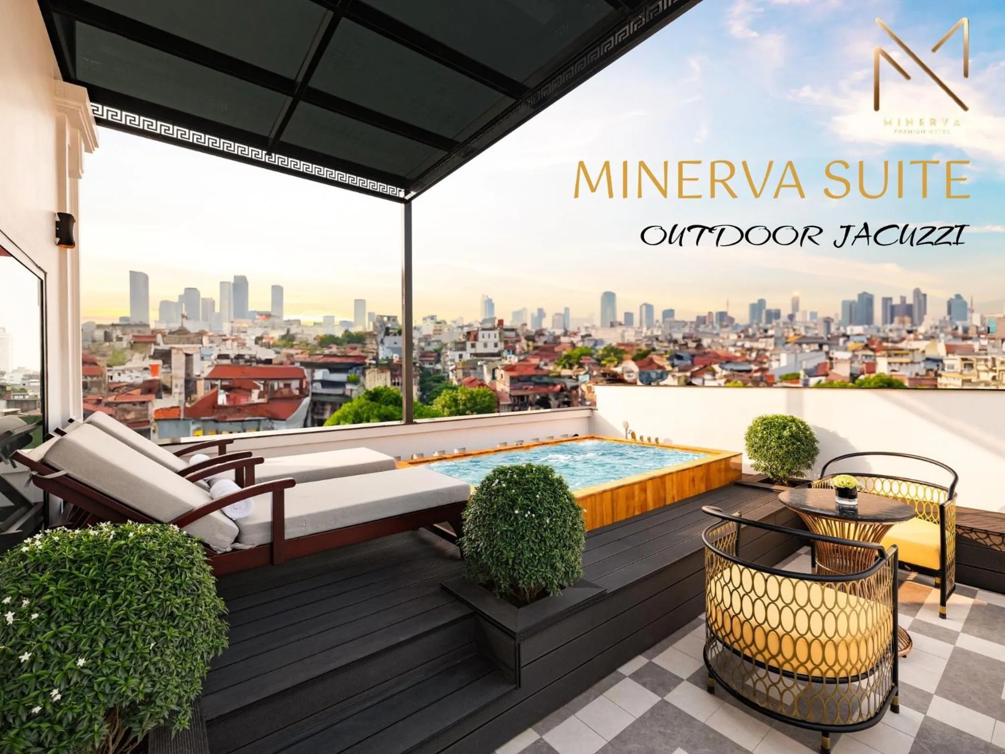 Balcony/Terrace in Minerva Premium Hotel
