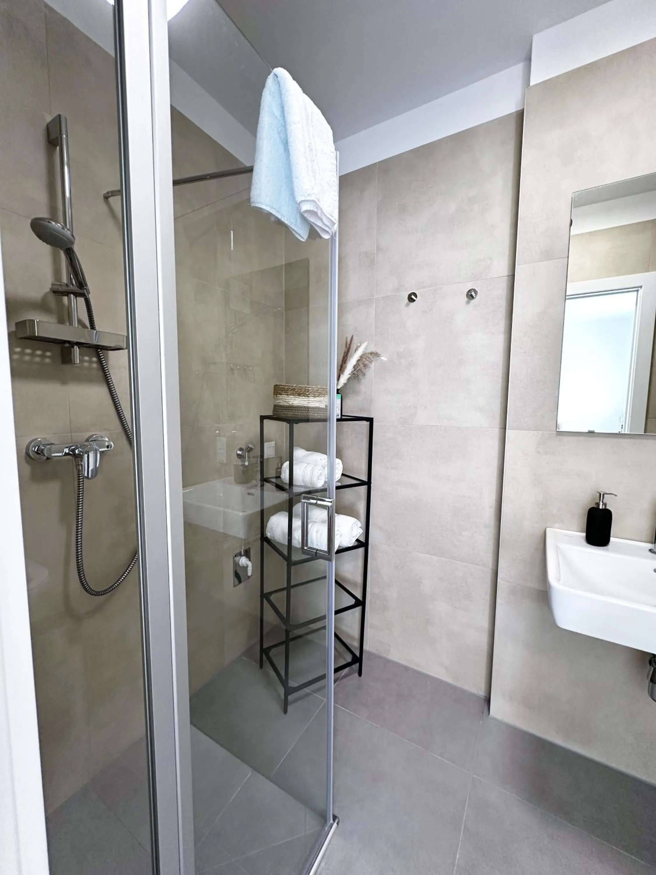 Shower in Grazora Living Apartments