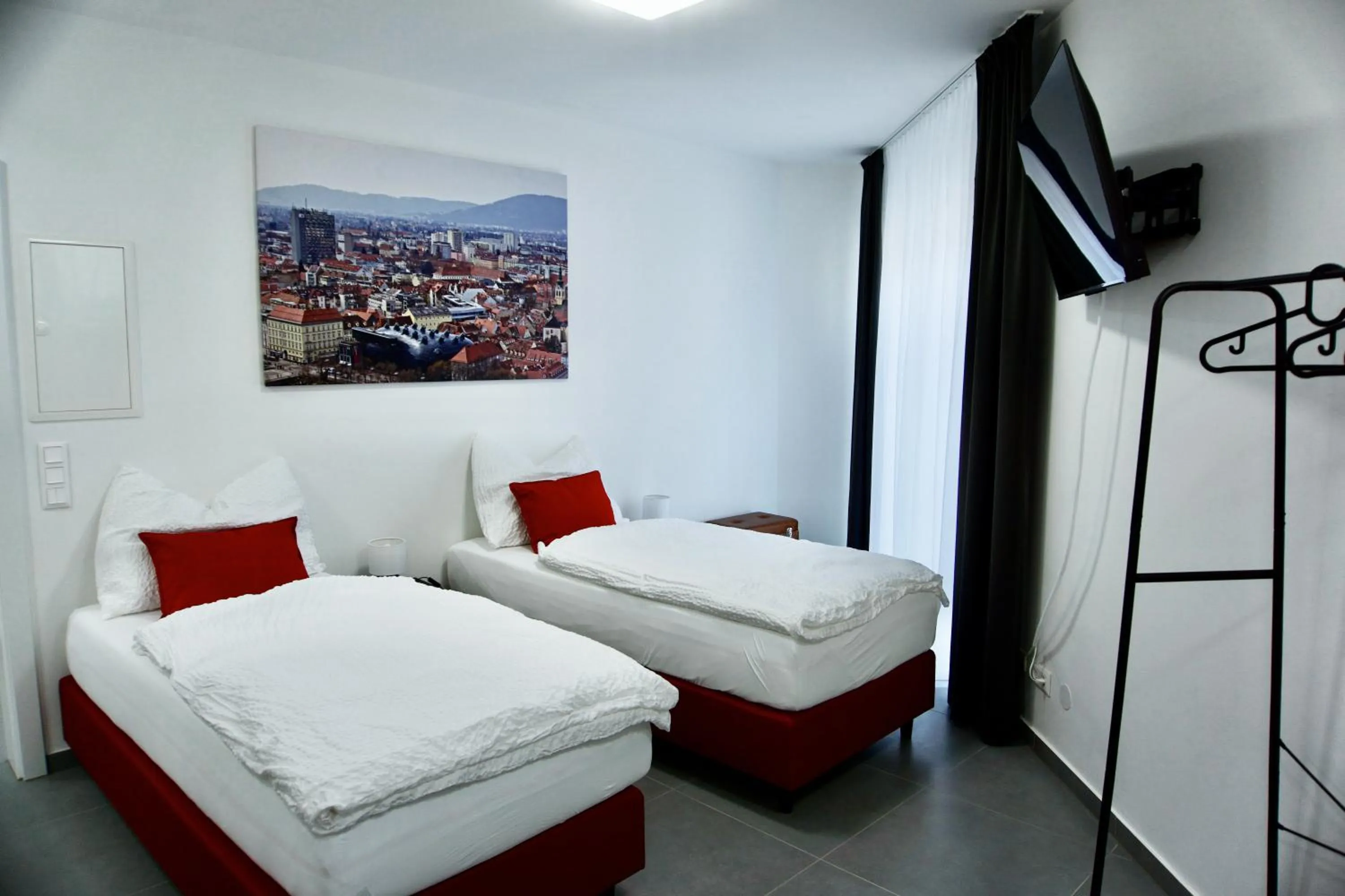 Bedroom, Bed in Grazora Living Apartments