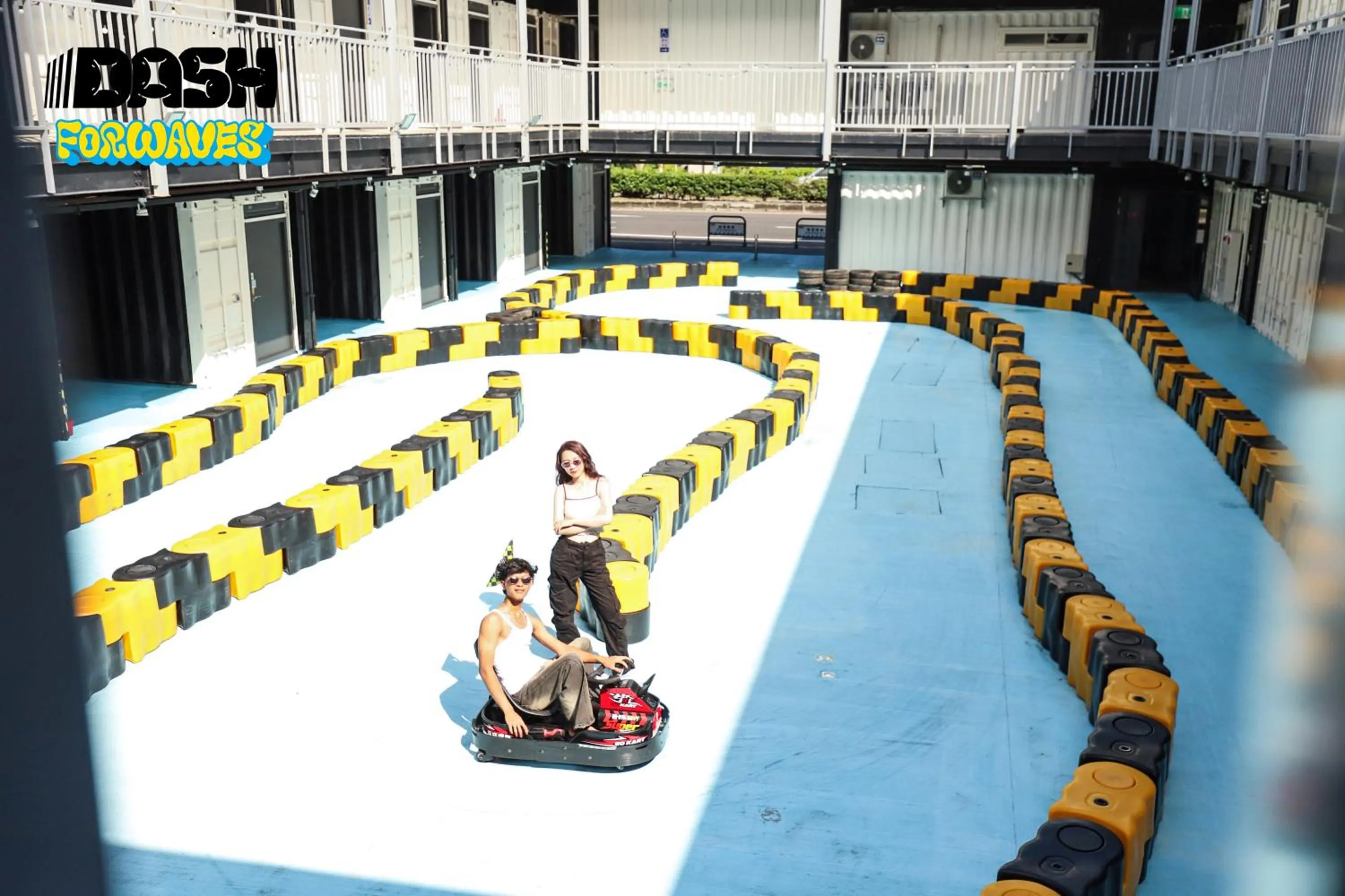 group of guests in Dash Forwaves Hotel