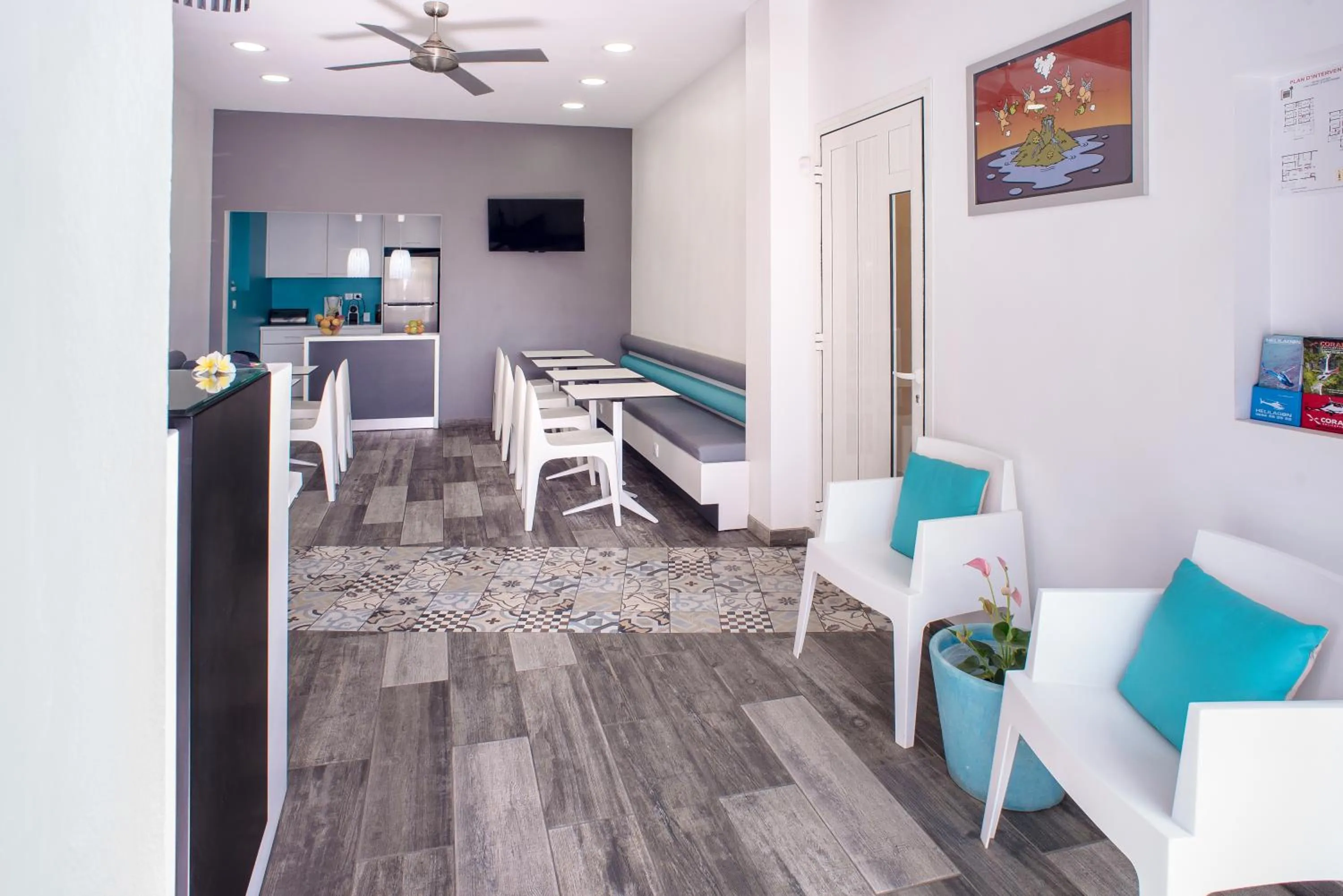 Lobby or reception in Hotel Cap Sud