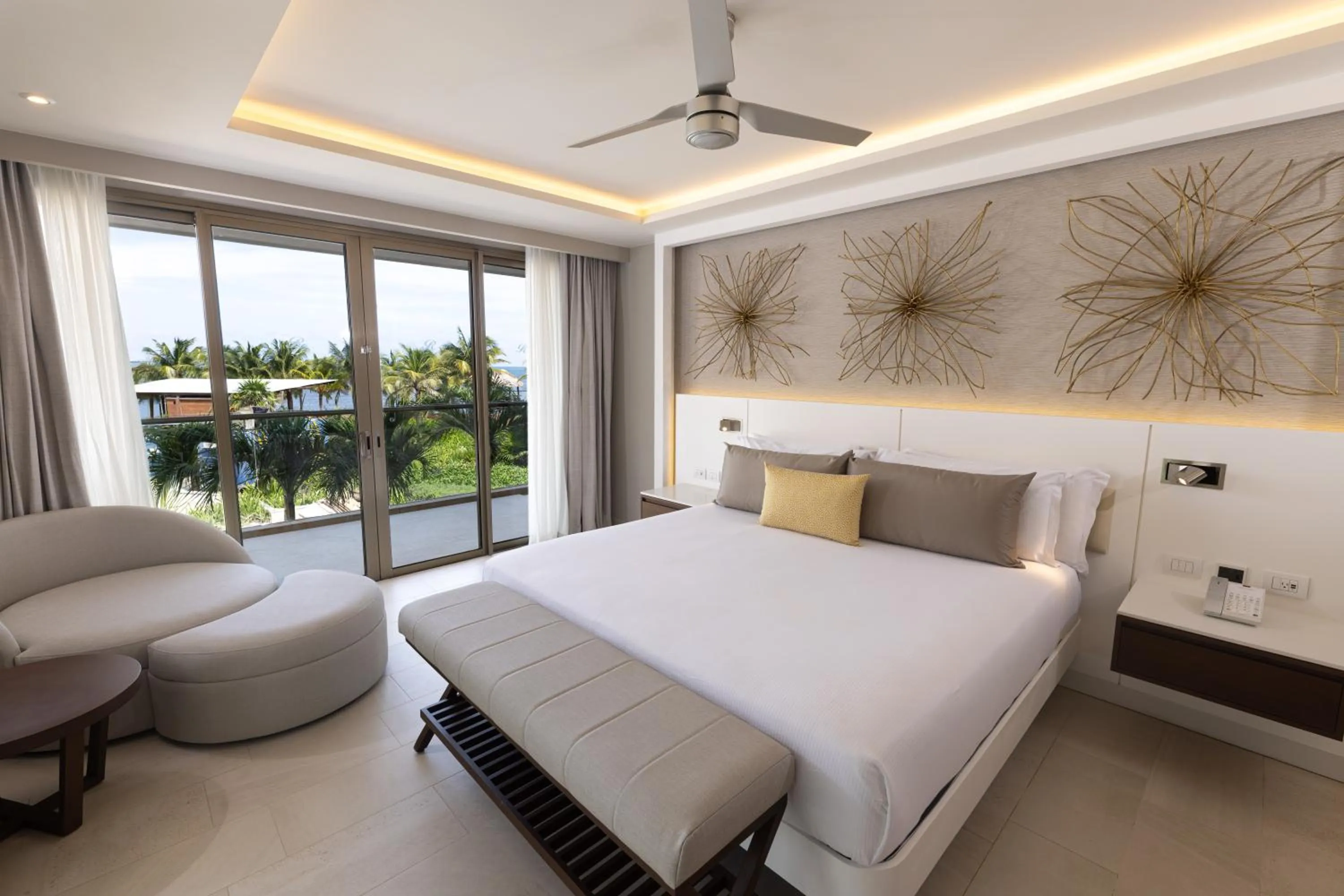 Bed in Royalton Riviera Cancun, An Autograph Collection All-Inclusive Resort & Casino