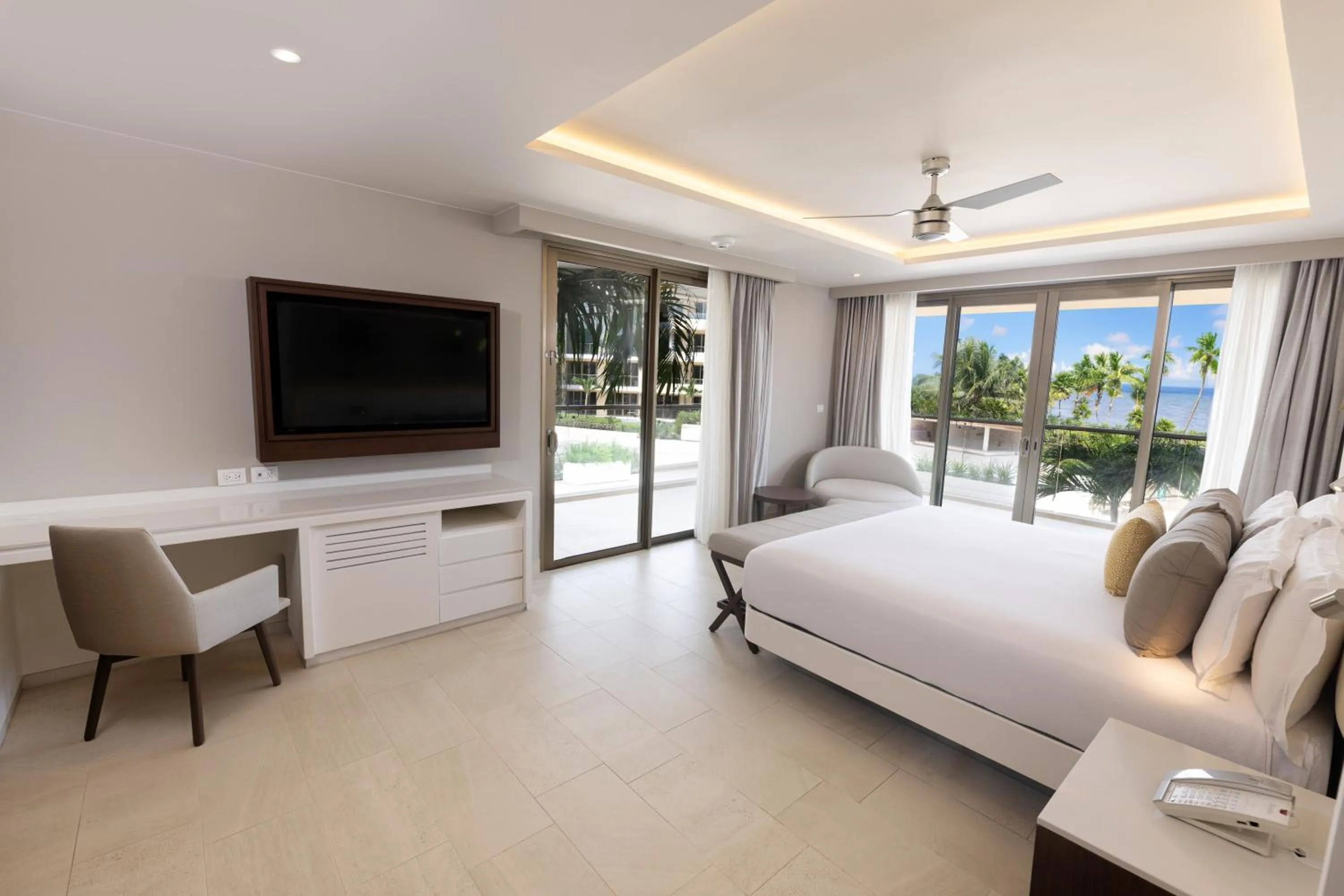 View (from property/room), Bed in Royalton Riviera Cancun, An Autograph Collection All-Inclusive Resort & Casino