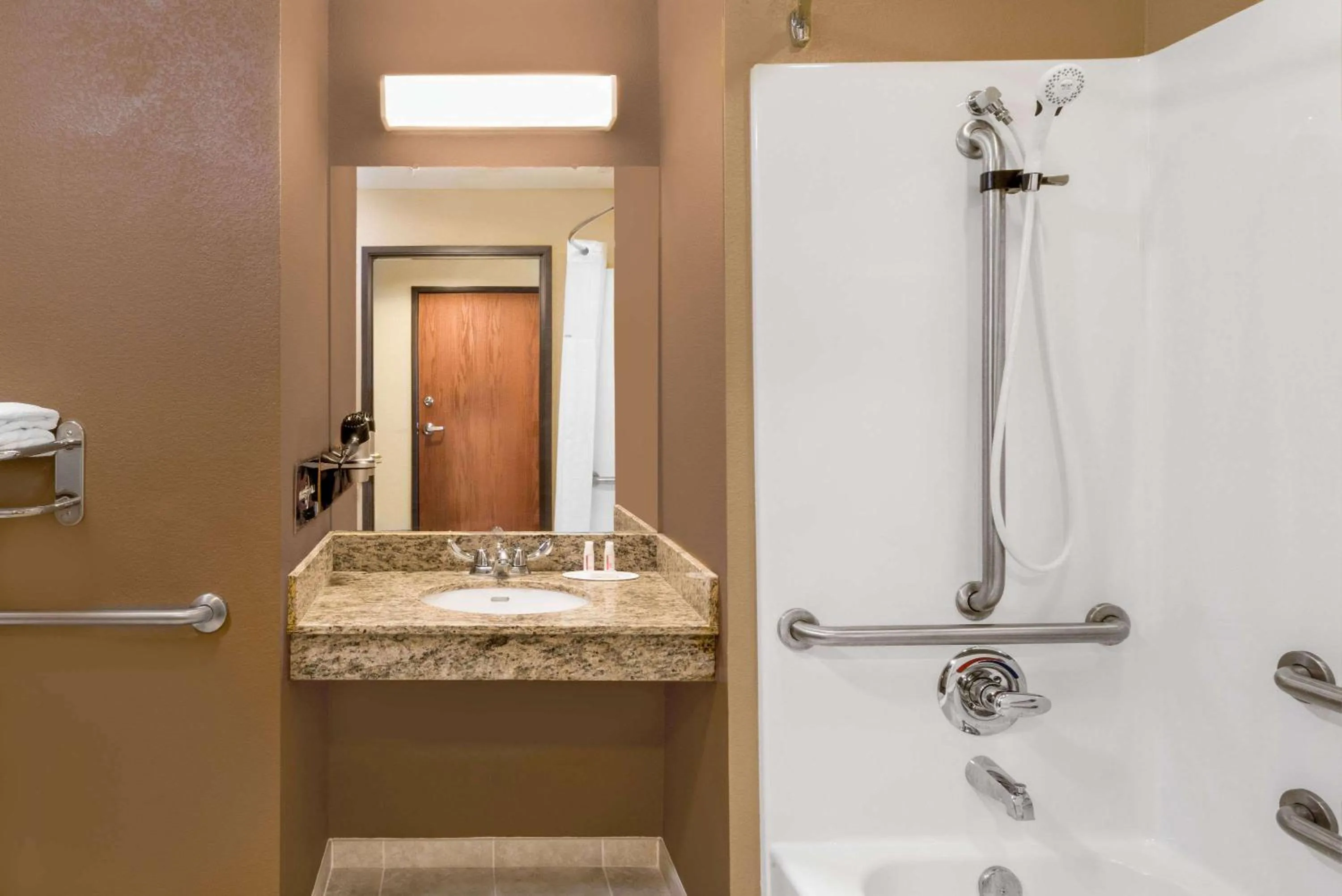 Shower in Microtel Inn & Suites by Wyndham