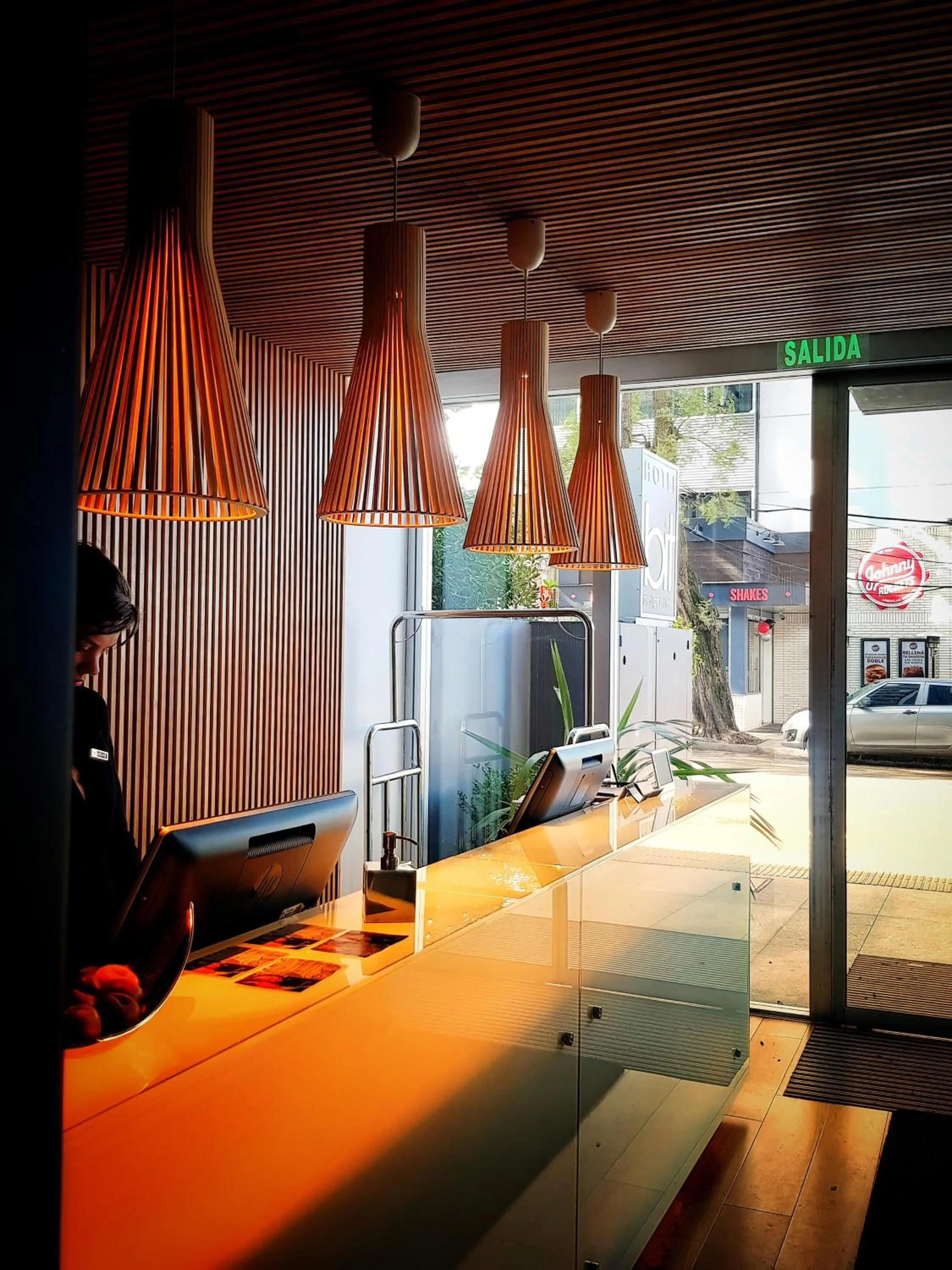 Lobby or reception in BIT Design Hotel