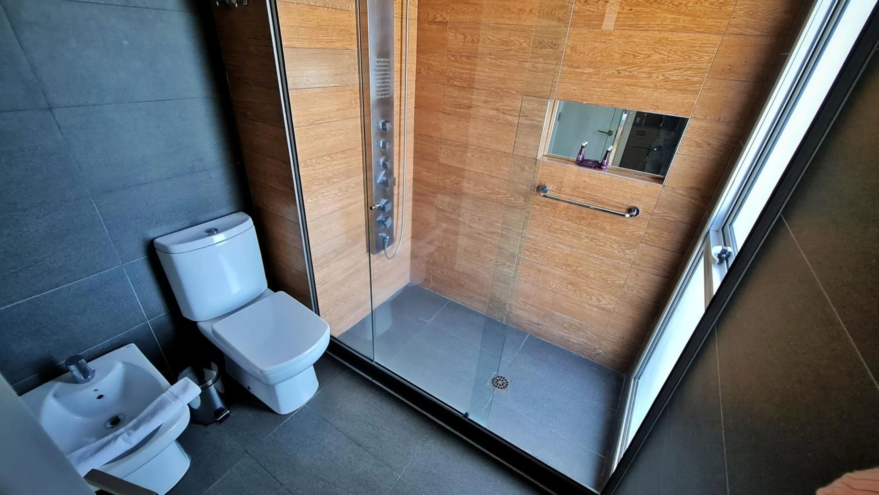 Shower in BIT Design Hotel