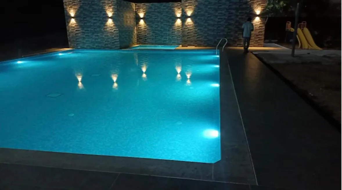 Pool view in King Avarta Resort and Convention Centre Pondicherry