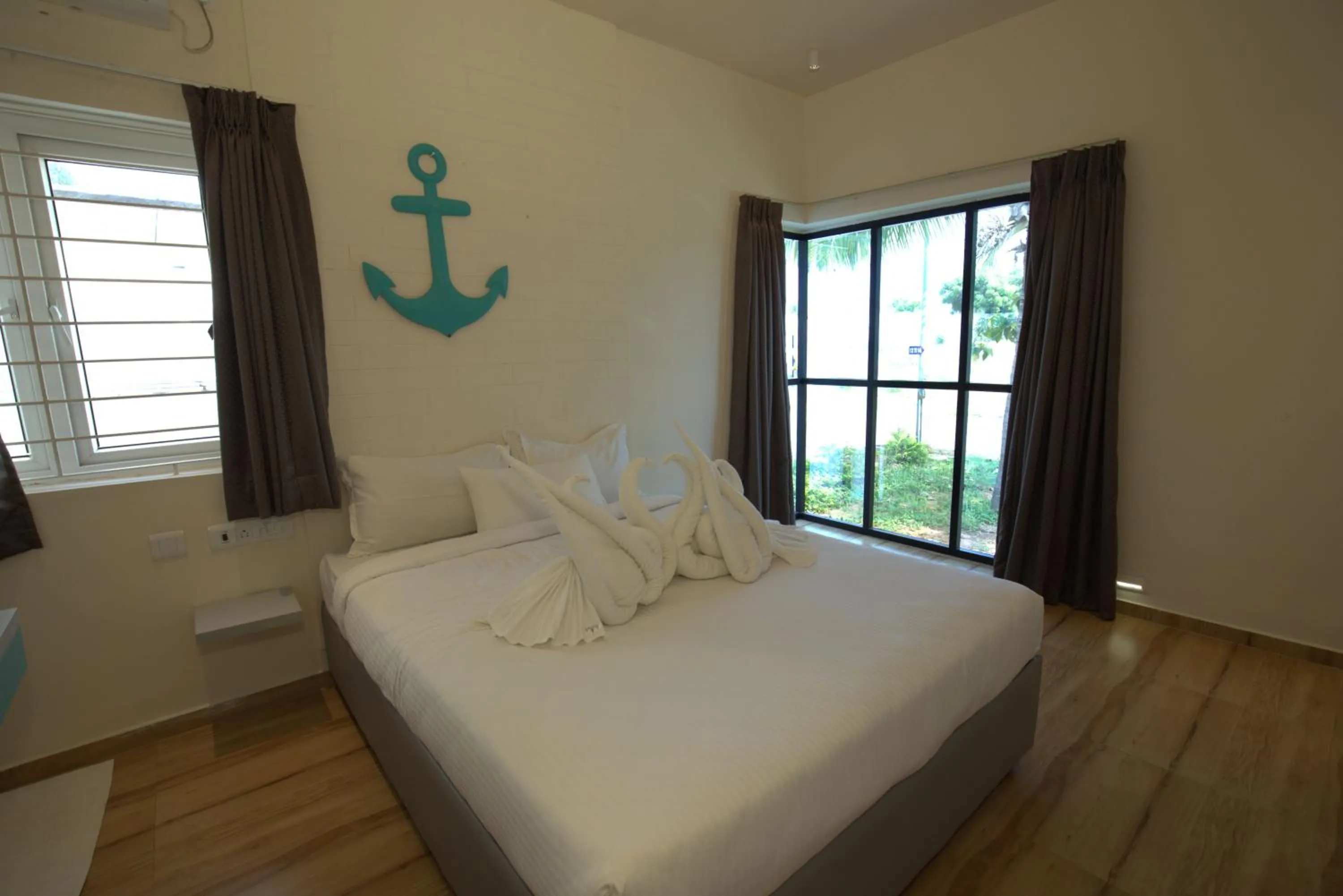 Bed in King Avarta Resort and Convention Centre Pondicherry