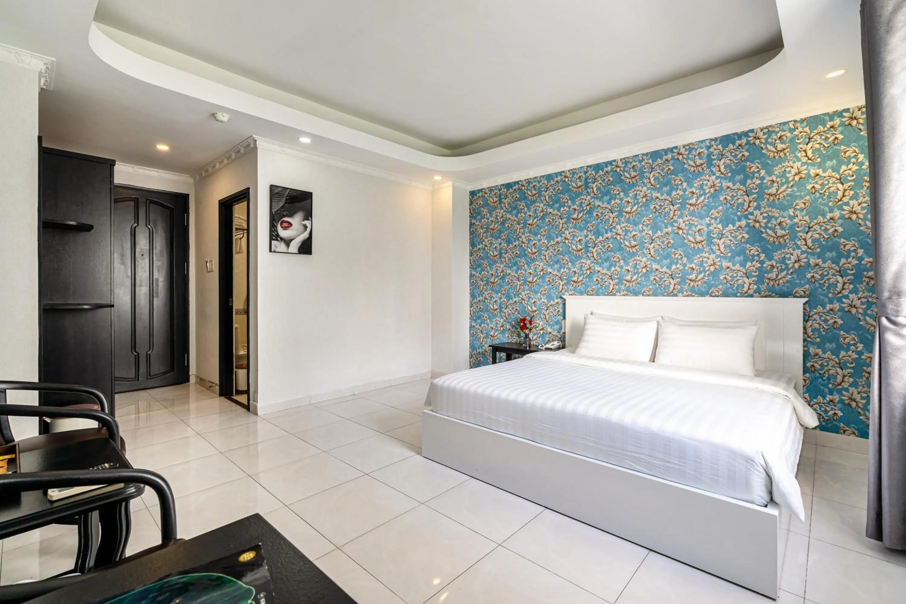 Bed in La Casona Boutique Hotel