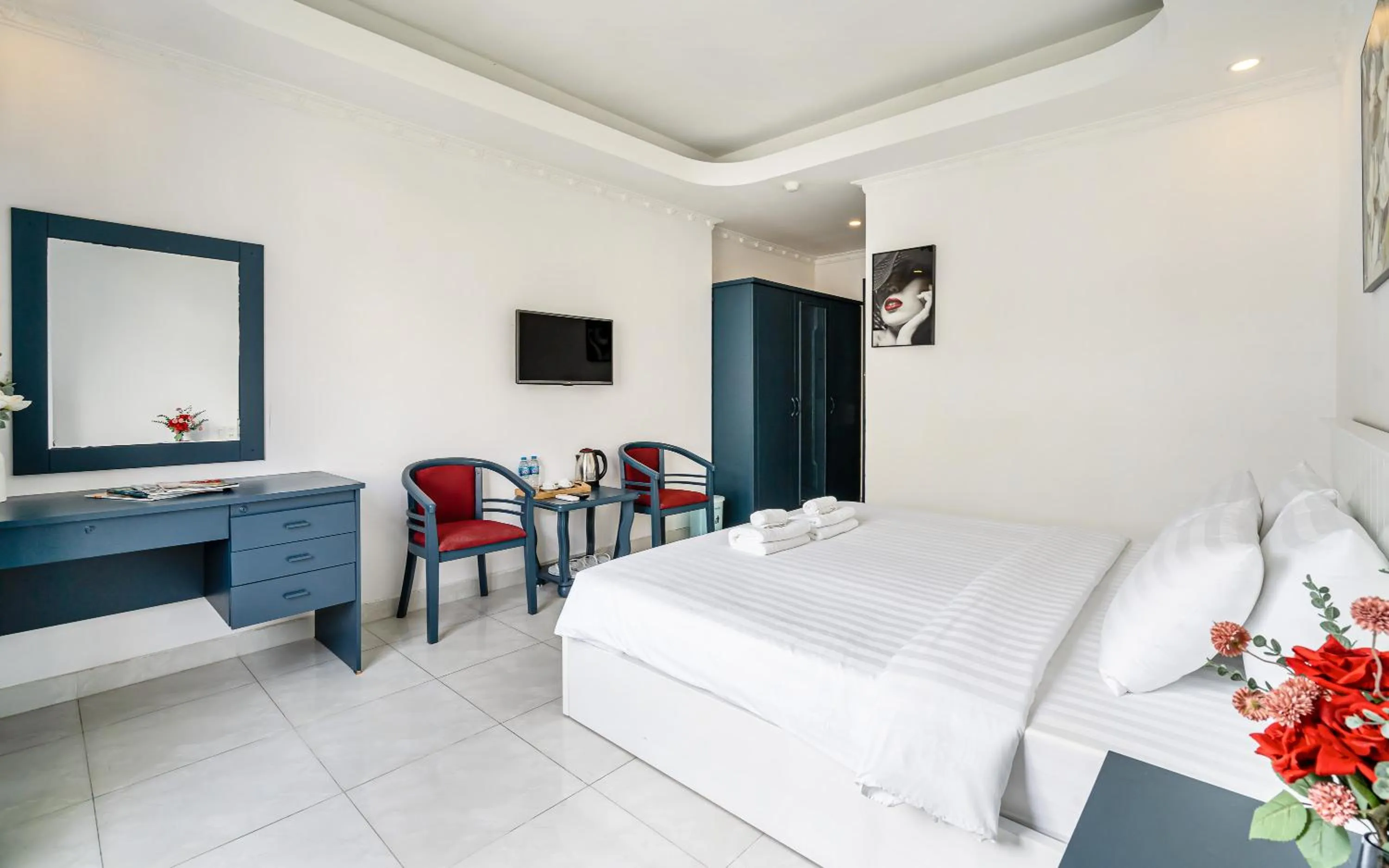 Bed in La Casona Boutique Hotel