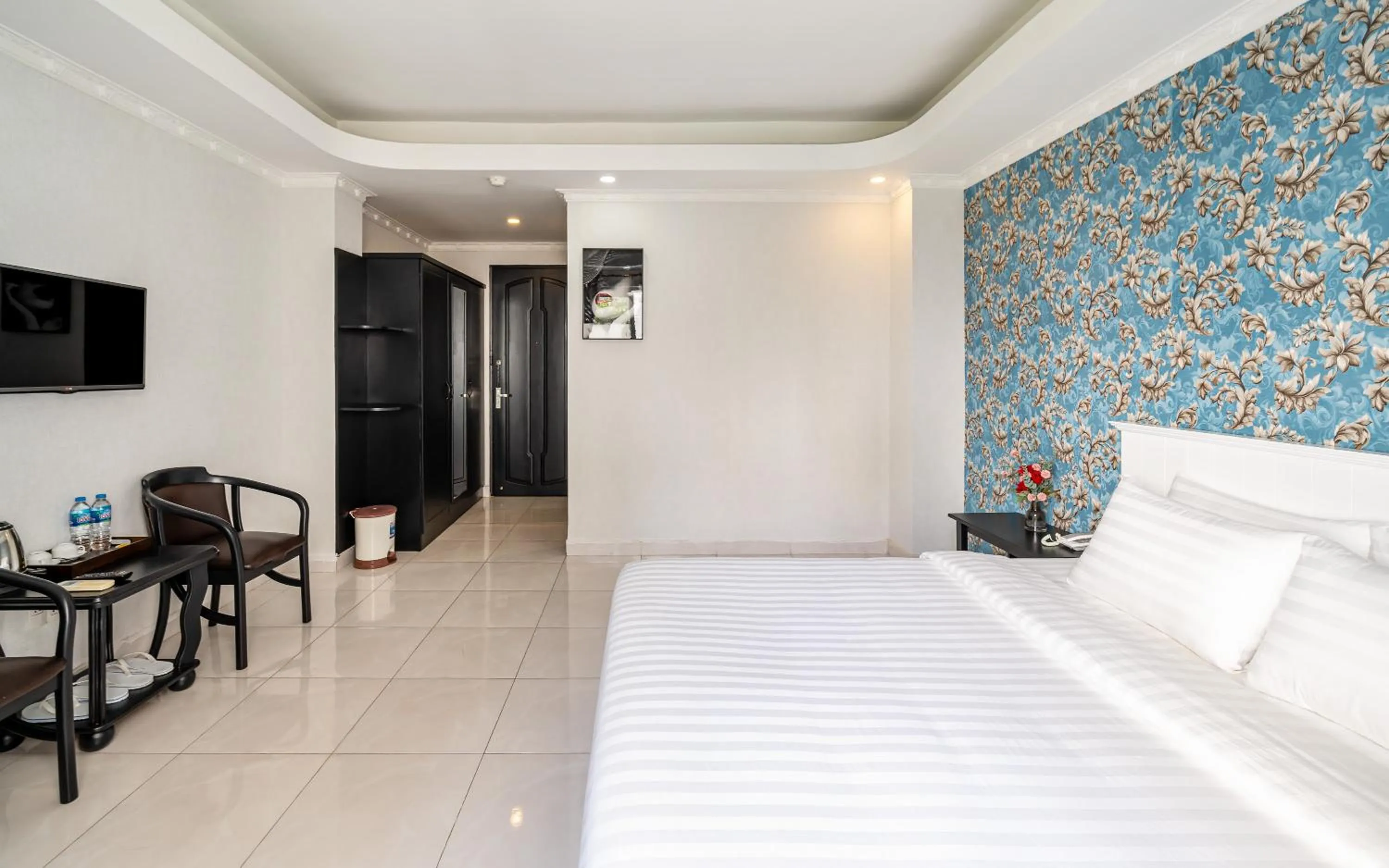 Bed in La Casona Boutique Hotel