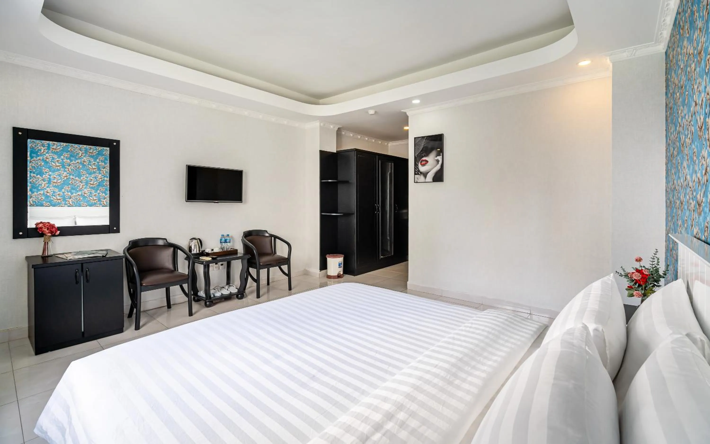 Bed in La Casona Boutique Hotel