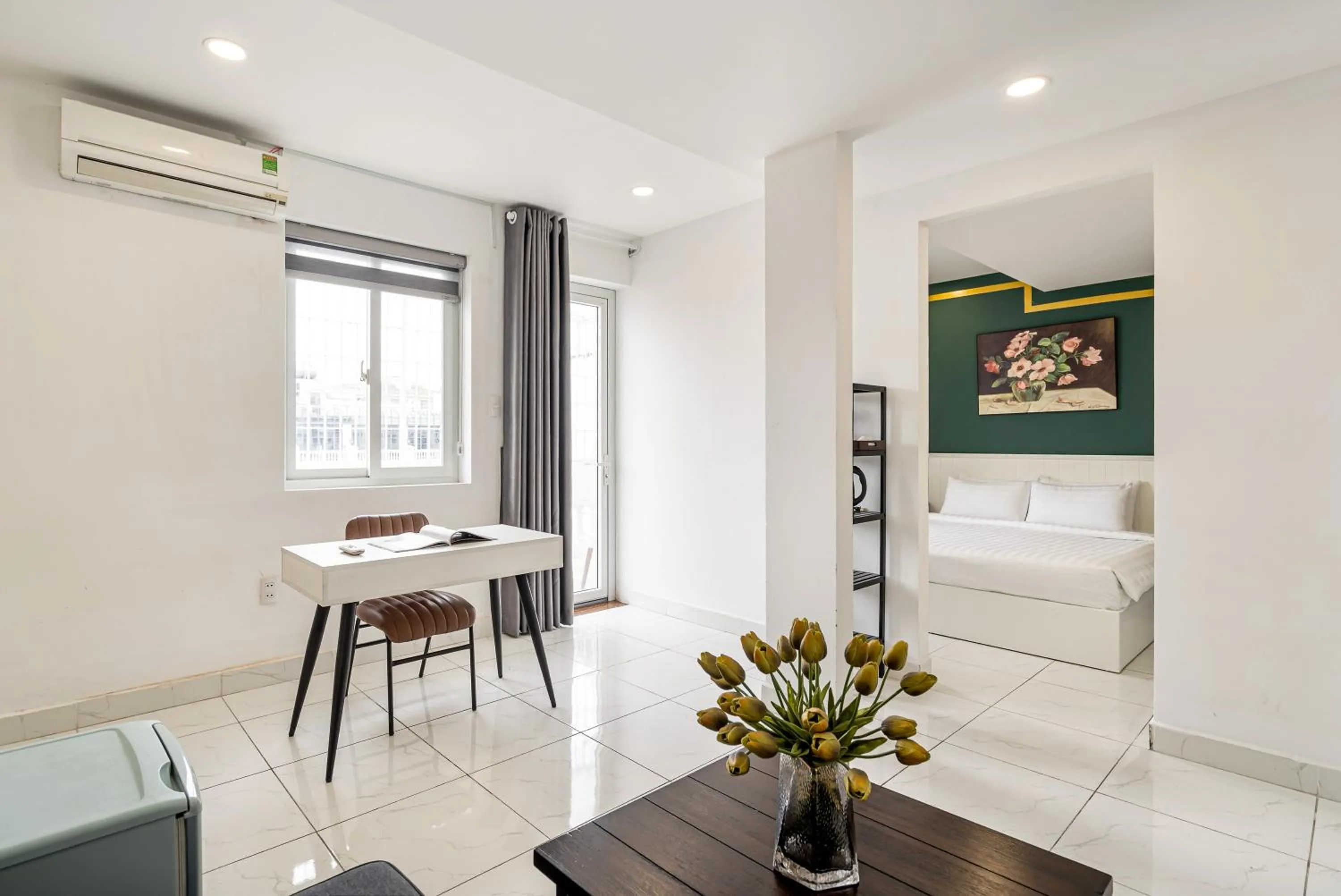 Bed in La Casona Boutique Hotel