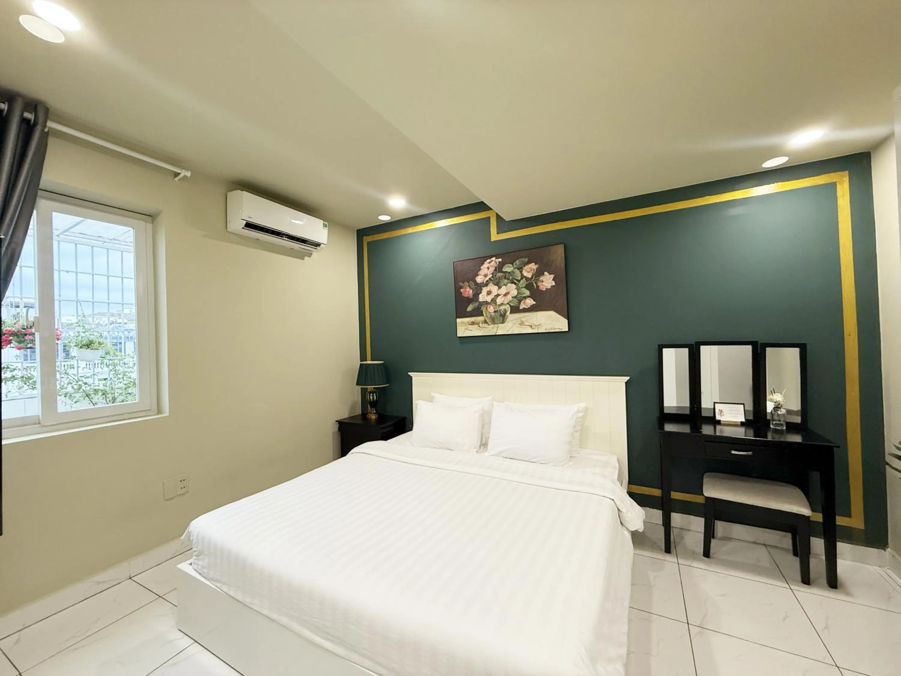 Bed in La Casona Boutique Hotel