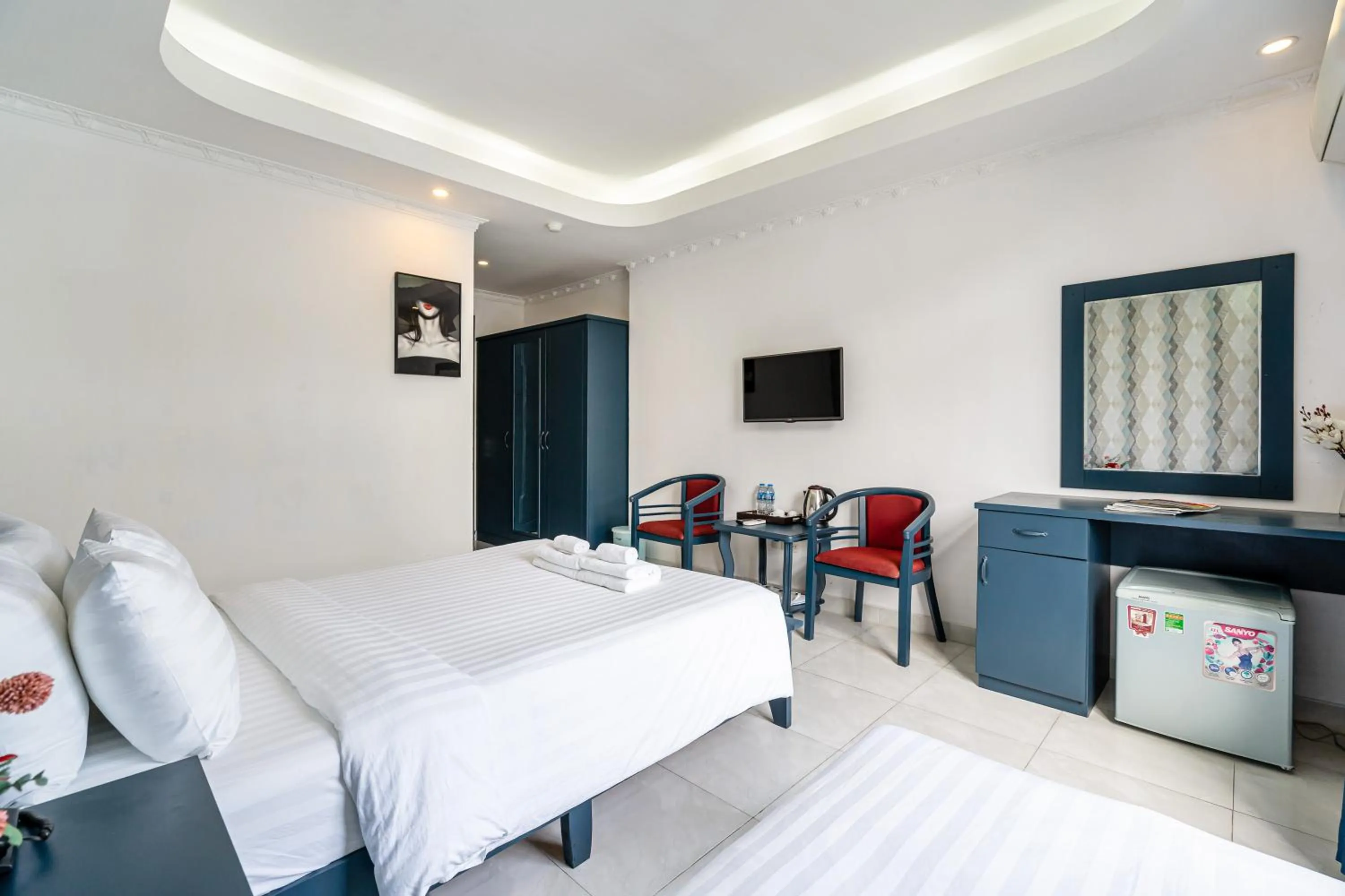 Bed in La Casona Boutique Hotel