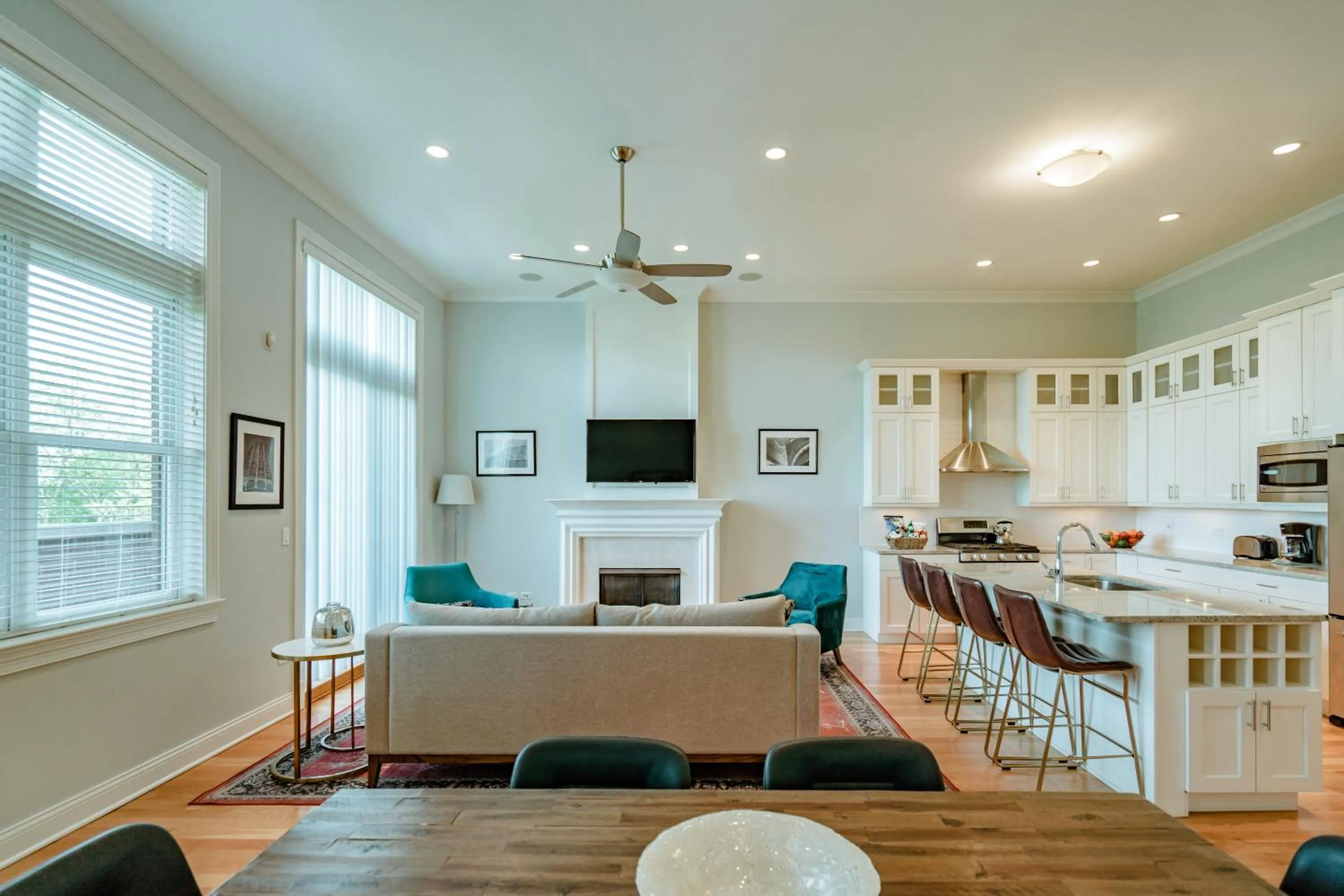 Living room in The Guesthouse Hotel
