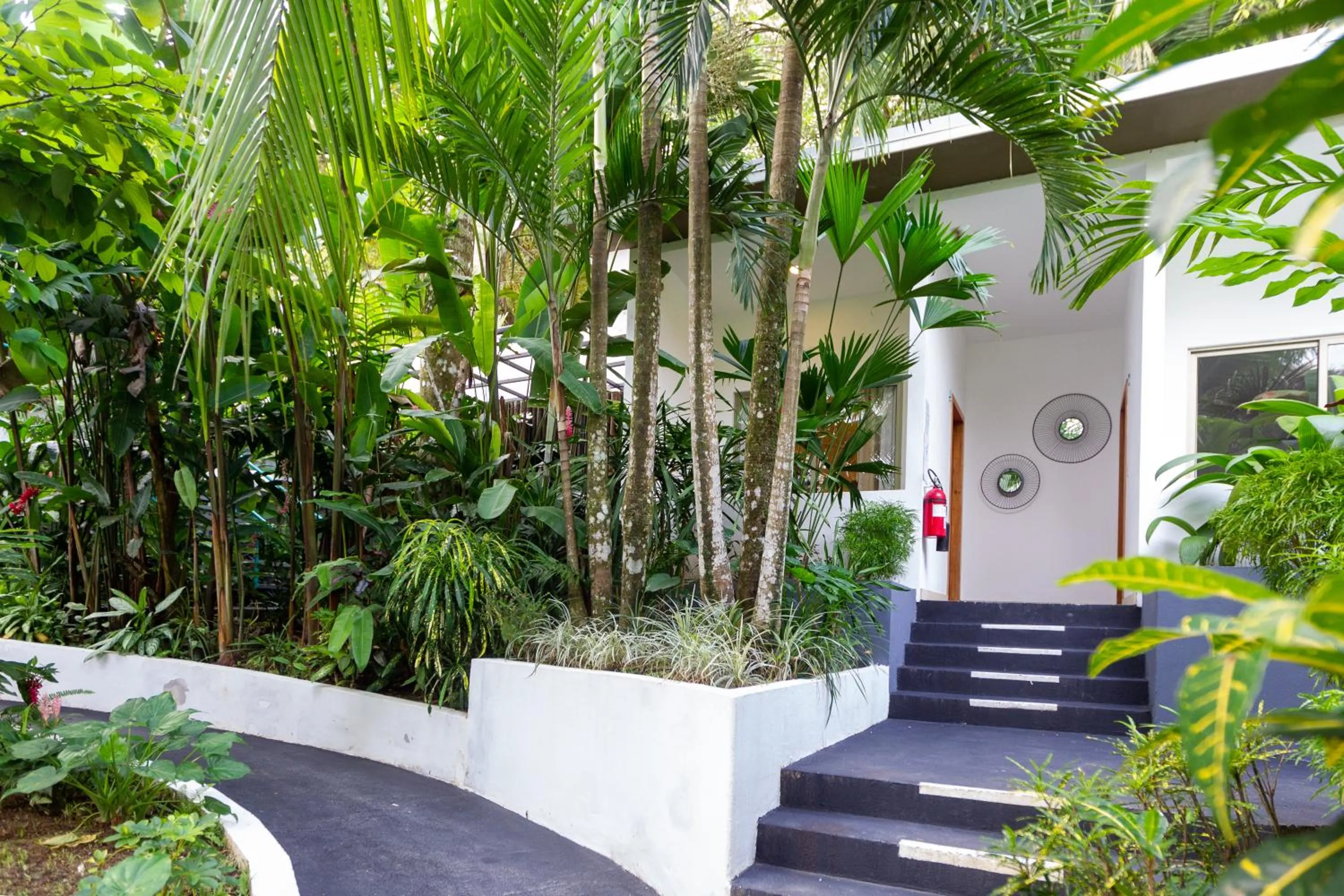 Garden in La Vela Boutique Hotel