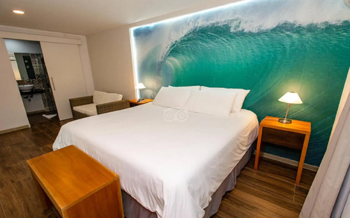 Bedroom, Bed in La Vela Boutique Hotel