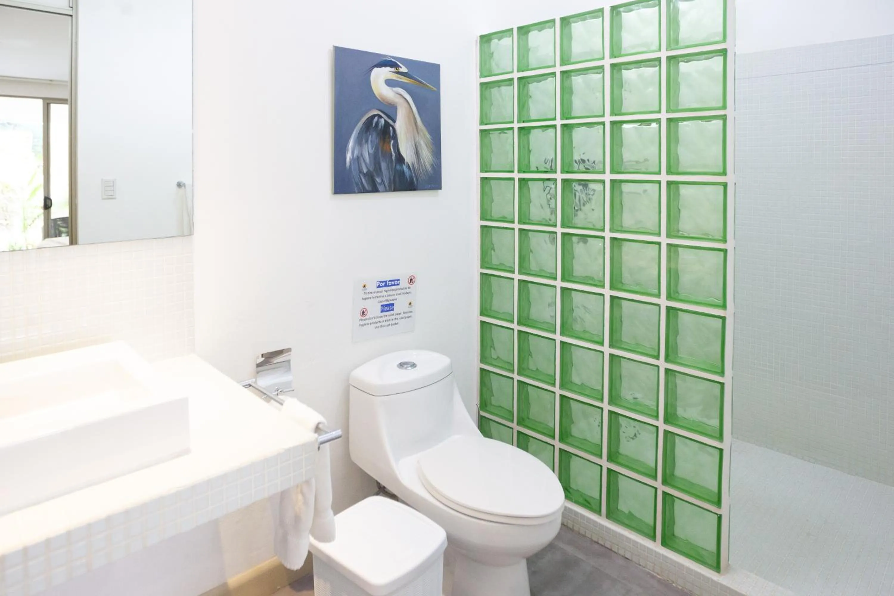 Toilet in La Vela Boutique Hotel