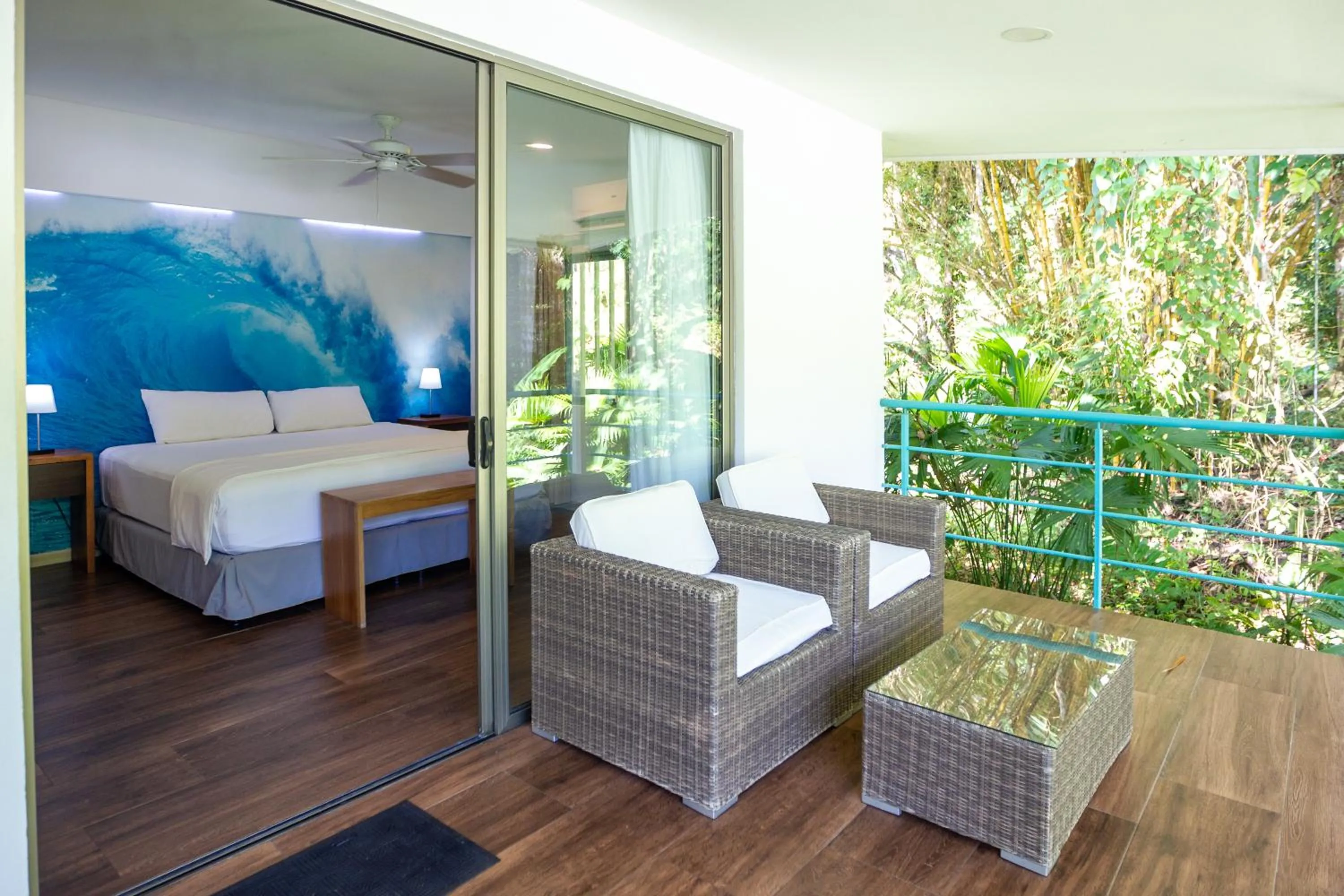 Bed in La Vela Boutique Hotel