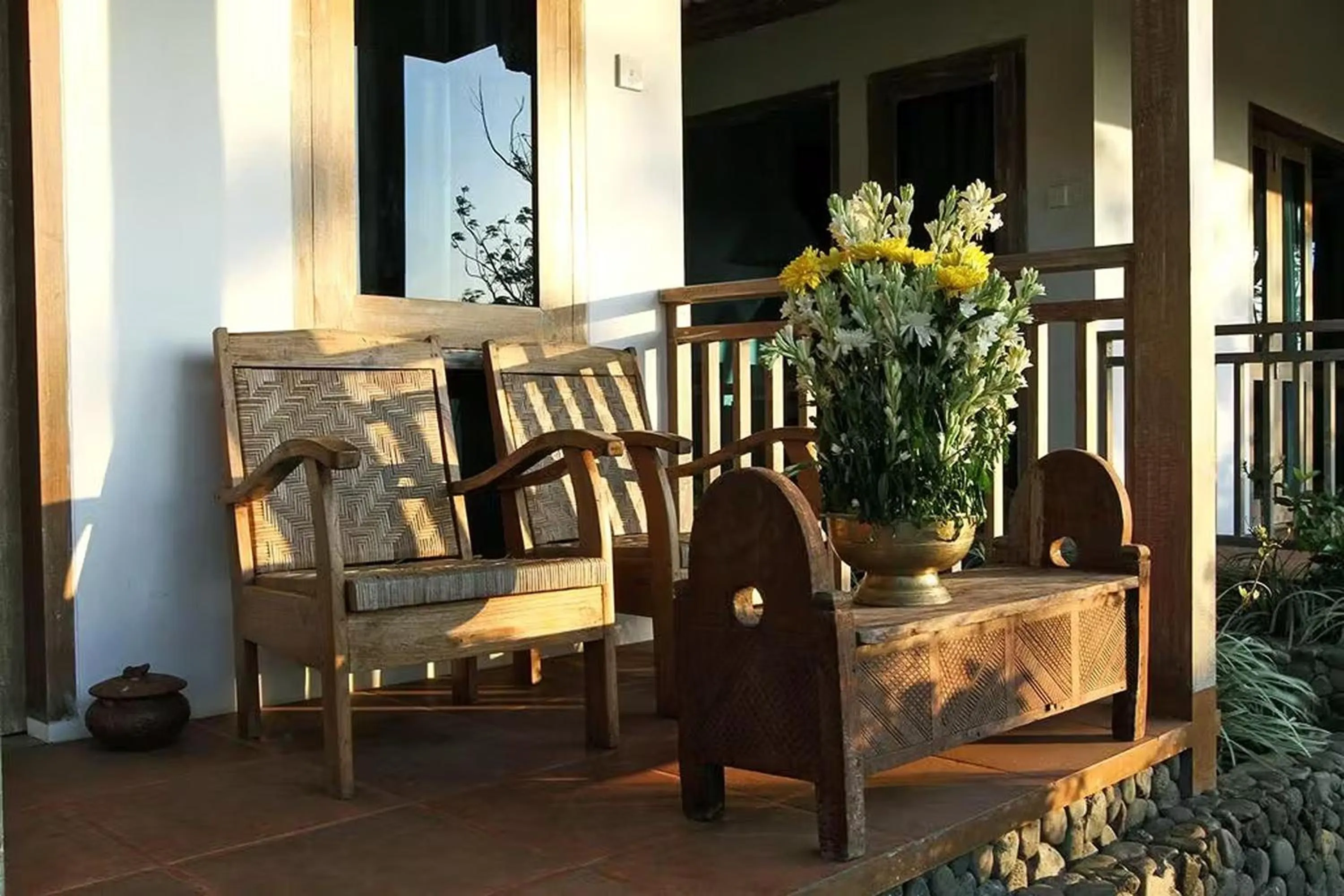 Balcony/Terrace in Bangsring Breeze