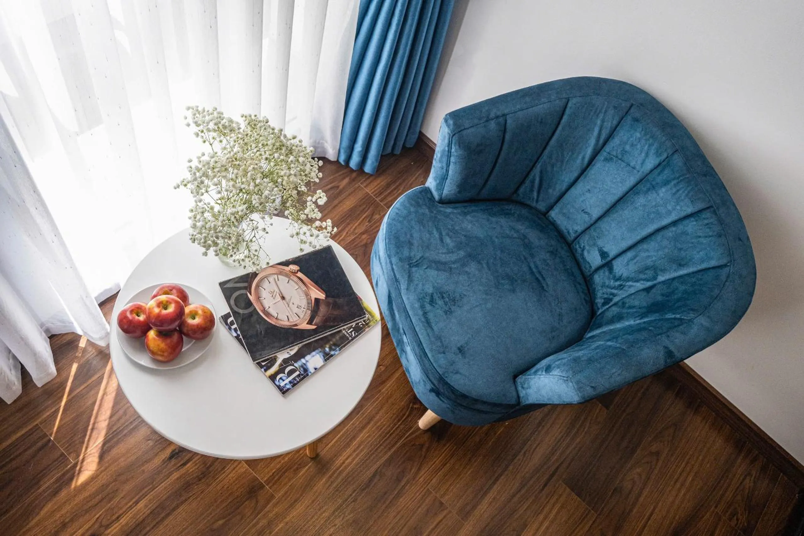 Seating area in Tay Bac Hotel Da Nang