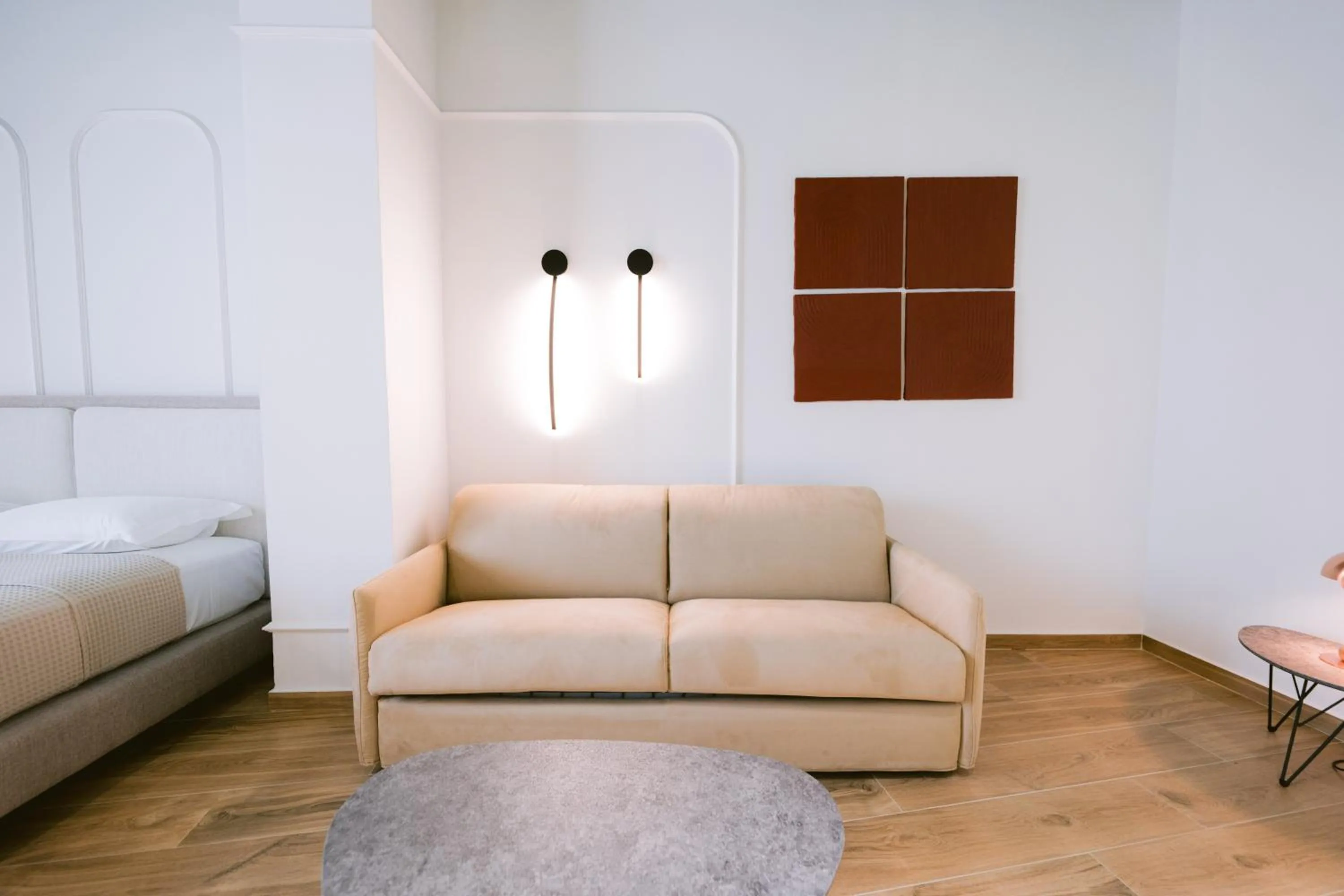 Living room in Noemie Hotel