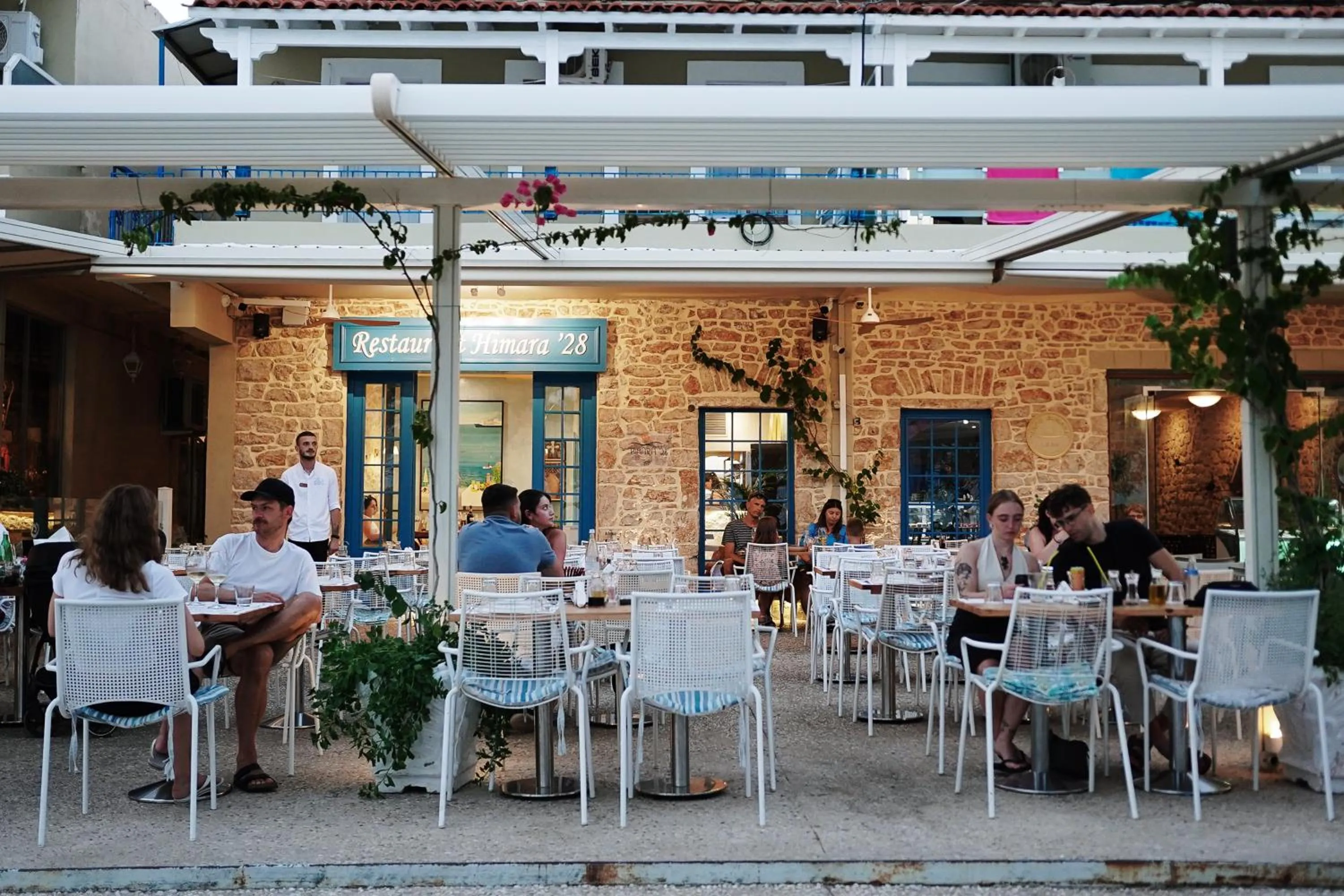 Patio in Noemie Hotel