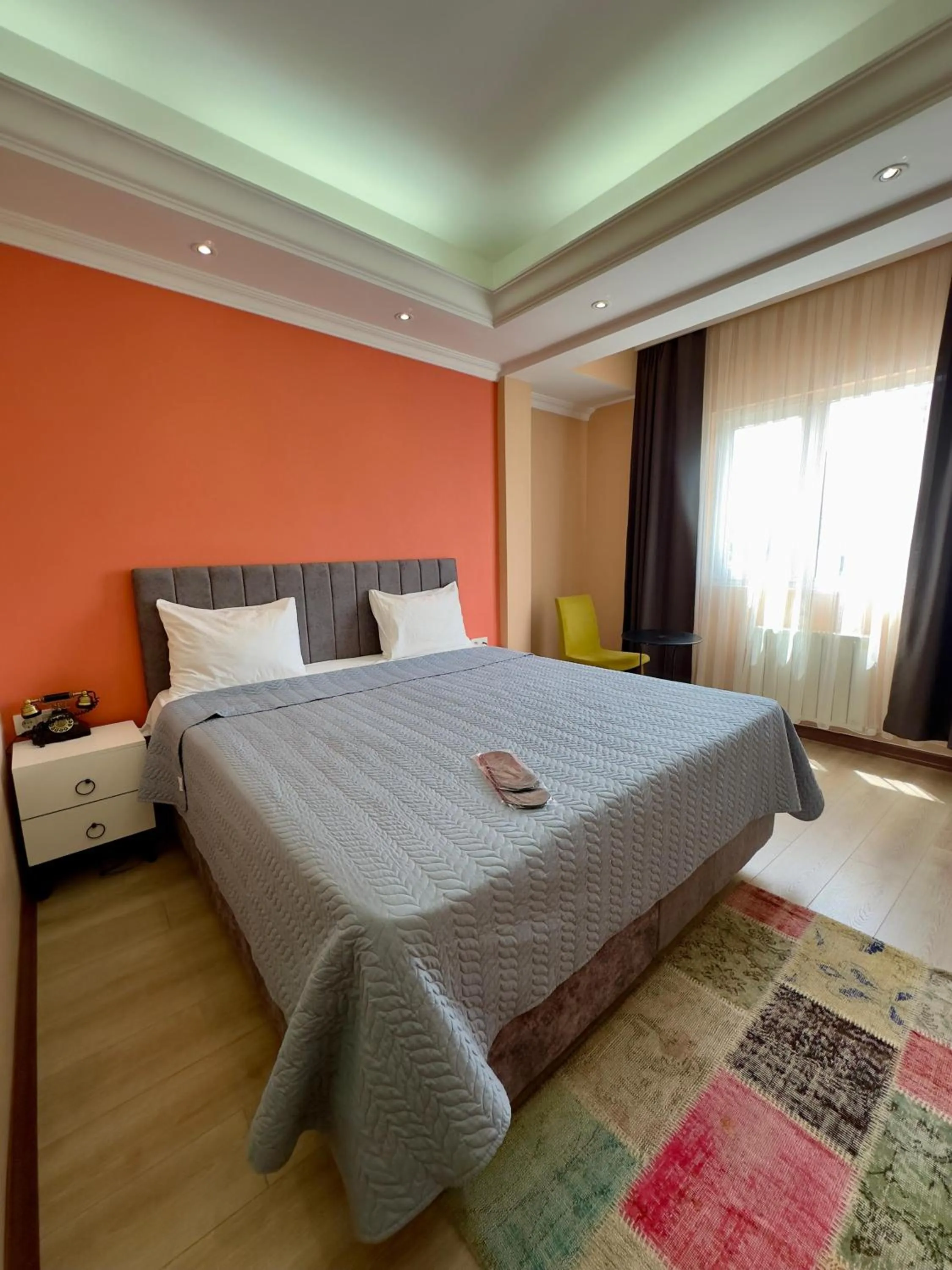 Bed in Elite Marmara Express Otel