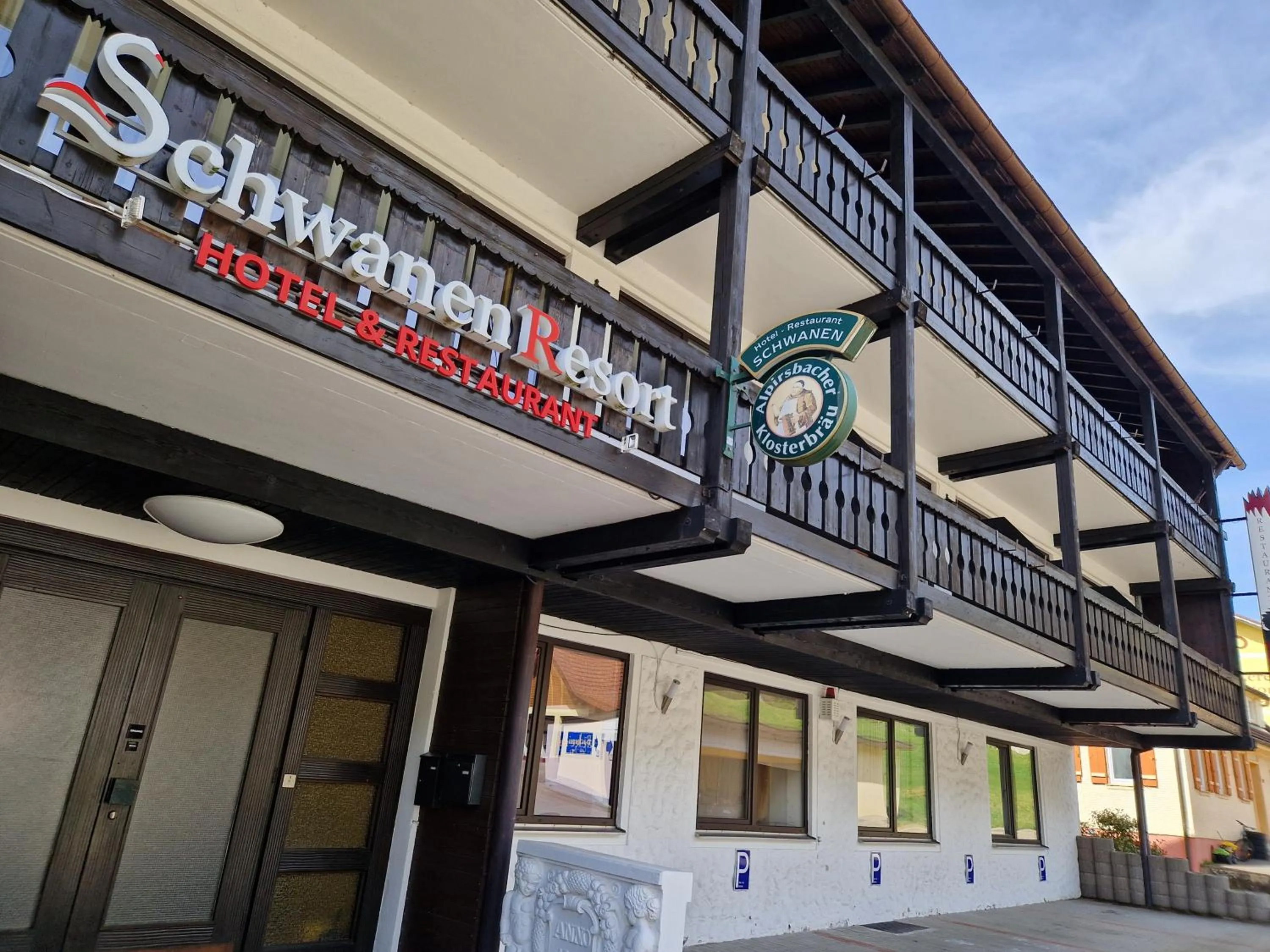 Property building in Schwanen-Resort