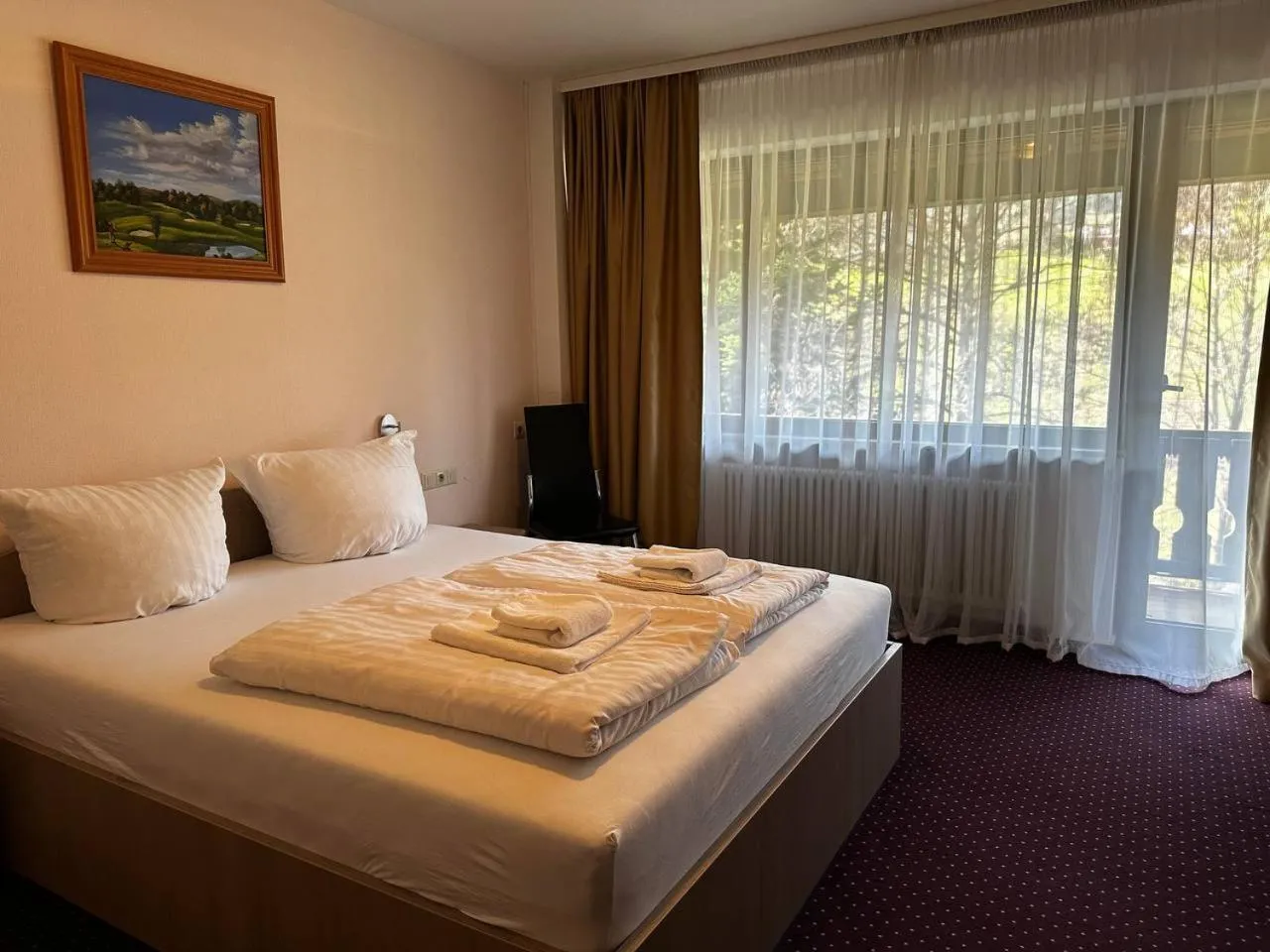 Bed in Schwanen-Resort