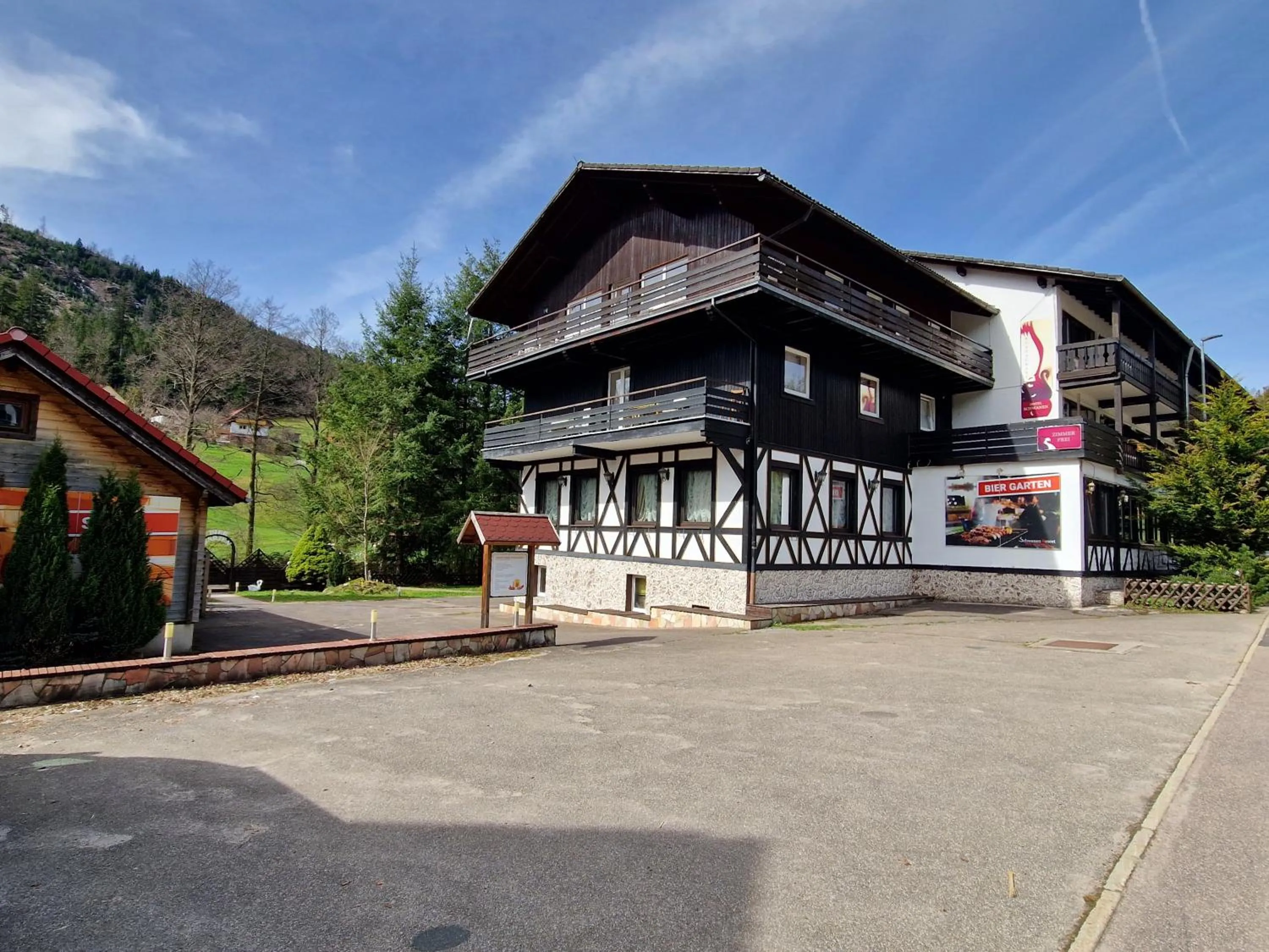 Property building in Schwanen-Resort