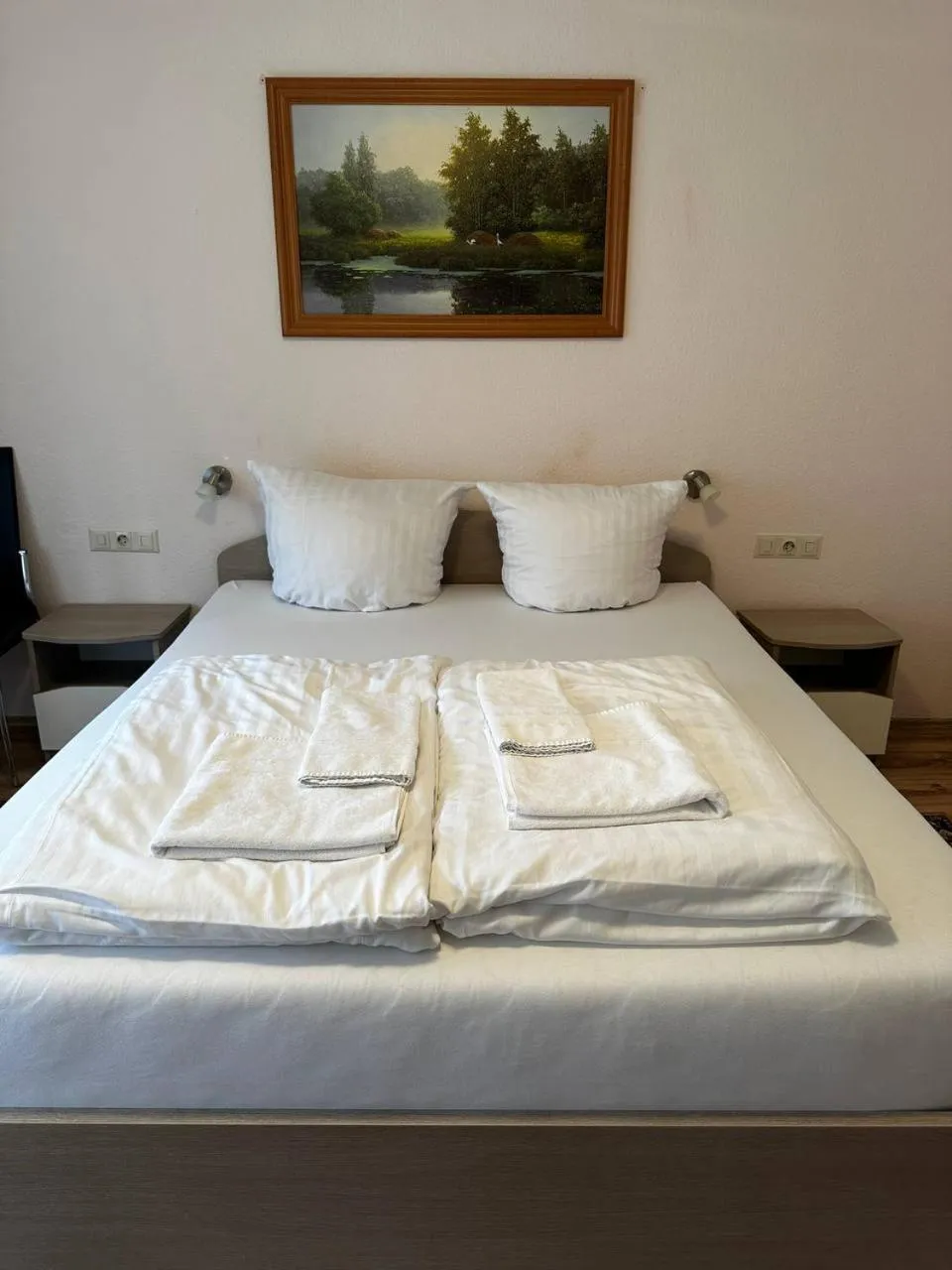 Bed in Schwanen-Resort