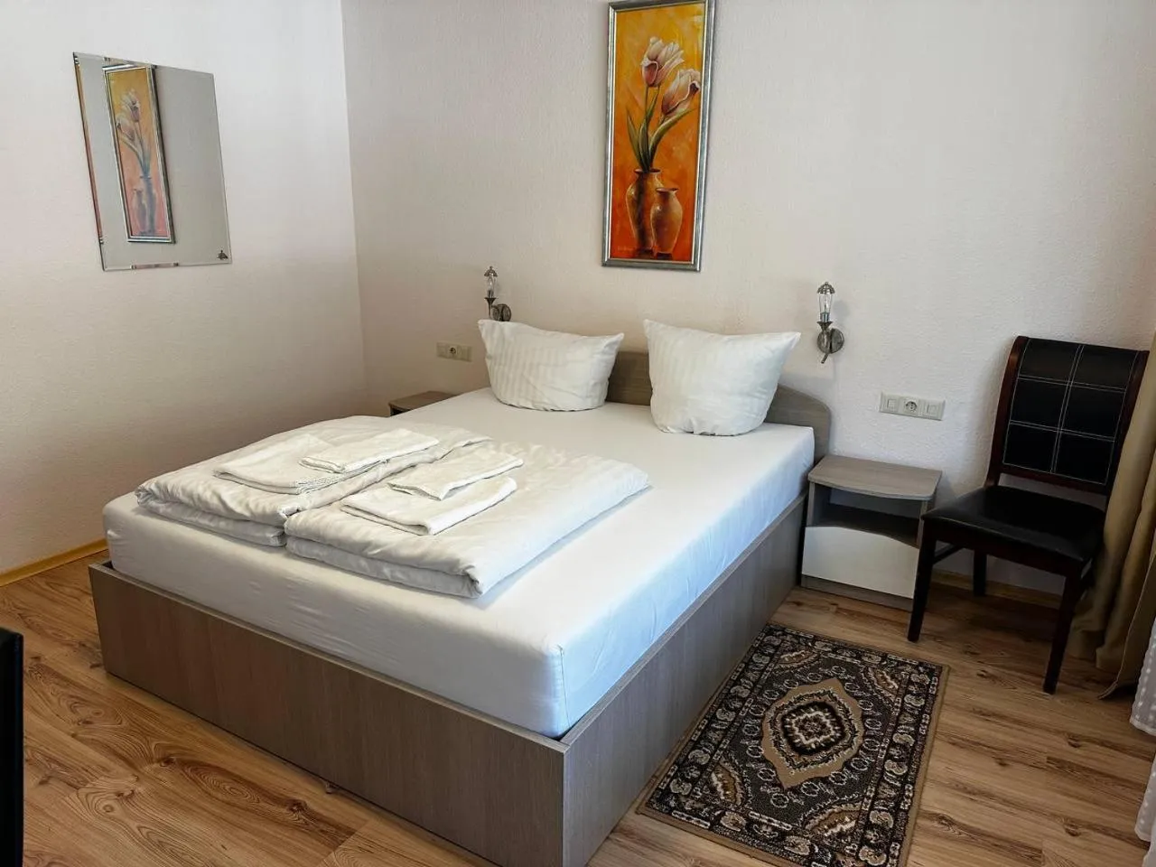 Bed in Schwanen-Resort