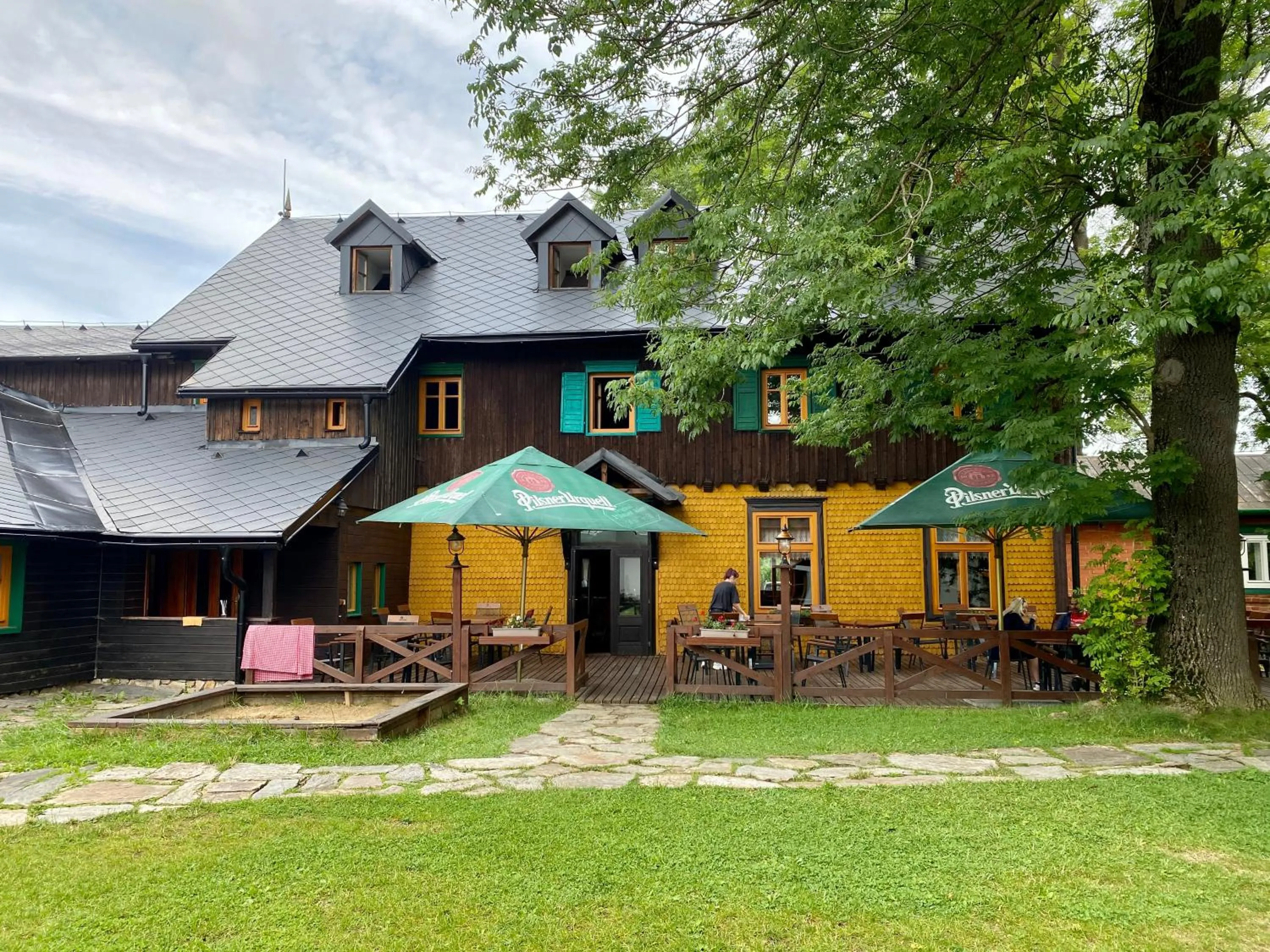 Restaurant/places to eat in Penzion Rejviz