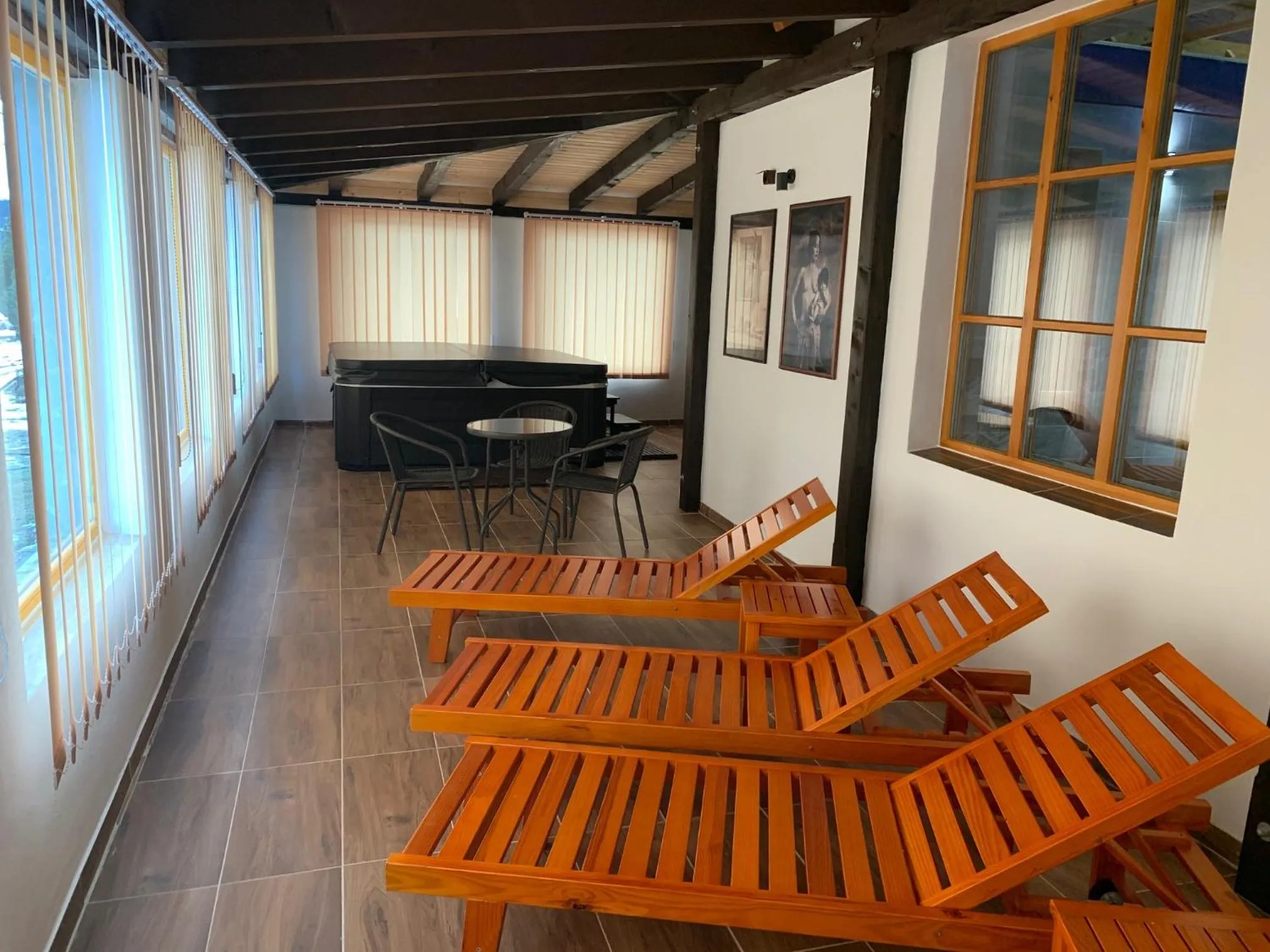 Sauna in Penzion Rejviz