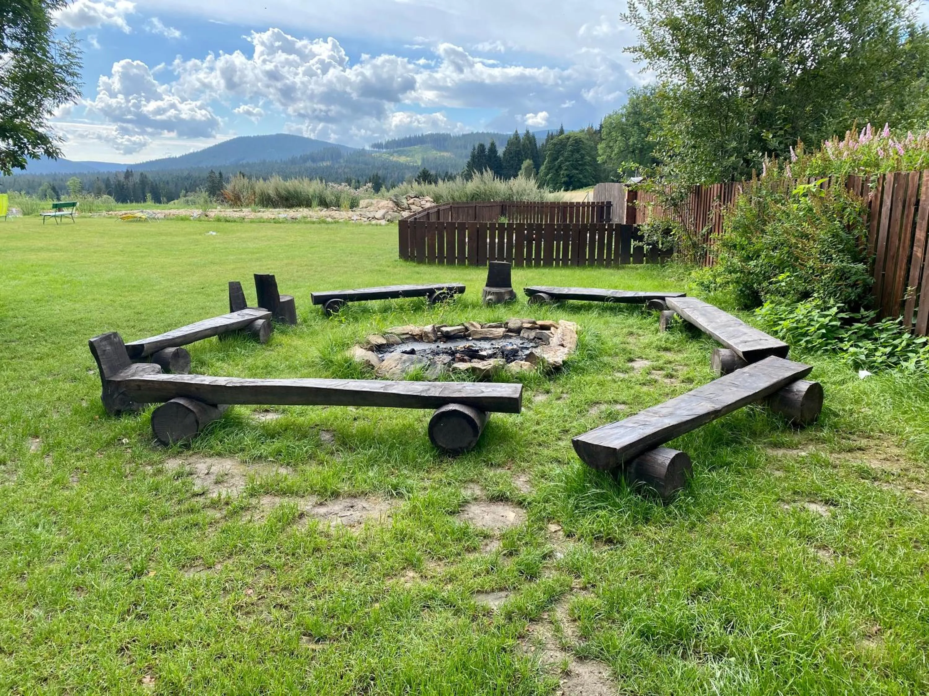 Garden in Penzion Rejviz