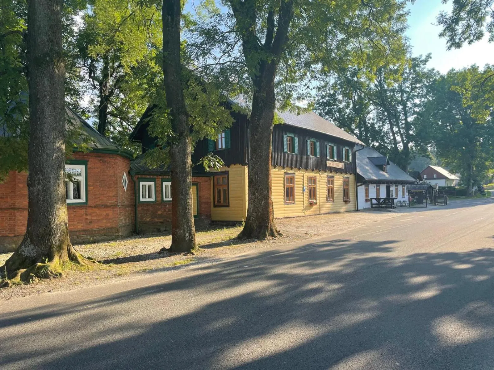 Property building in Penzion Rejviz