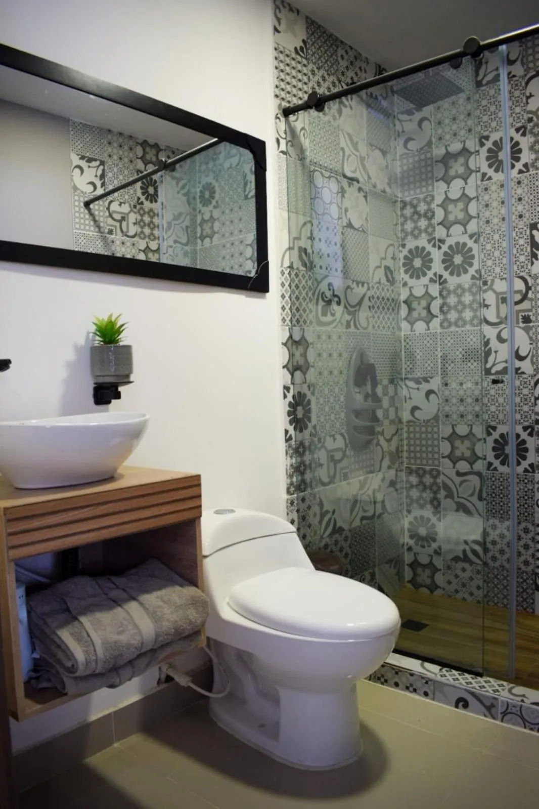 Bathroom in Hotel Boutique Ciudad Jardin