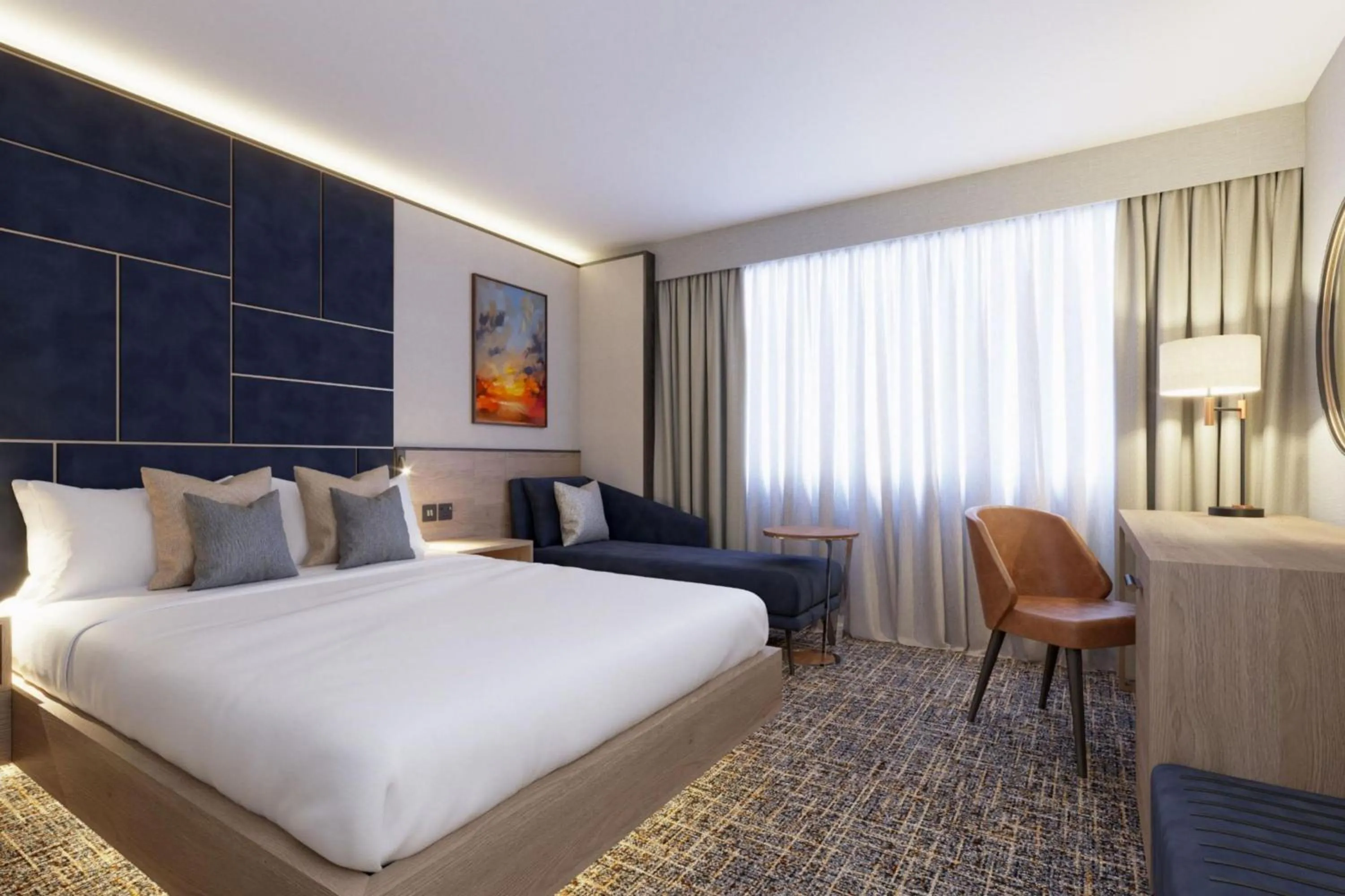 Photo of the whole room, Bed in Delta Hotels by Marriott Colchester