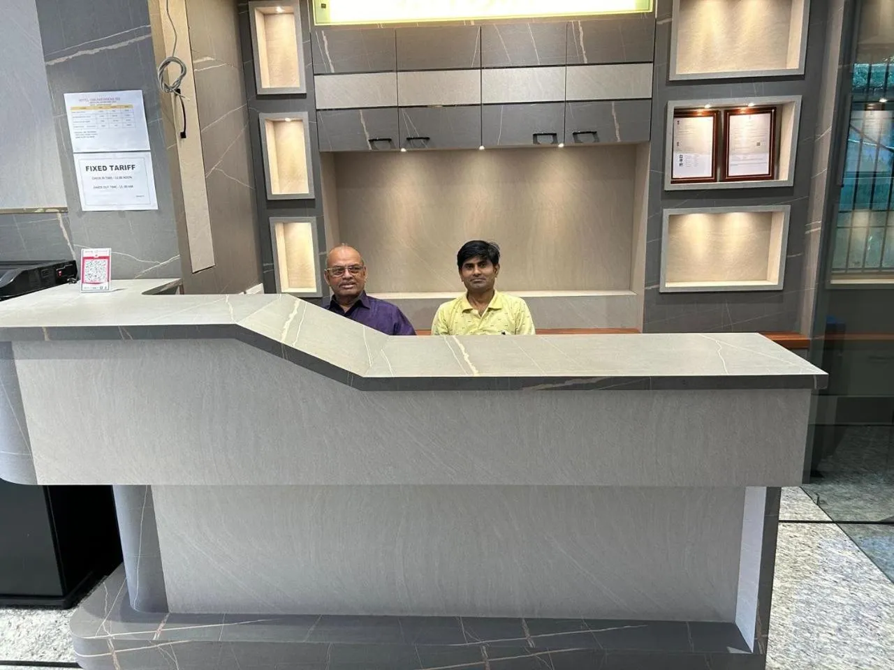 Lobby or reception in Hotel Omkareshwar Inn