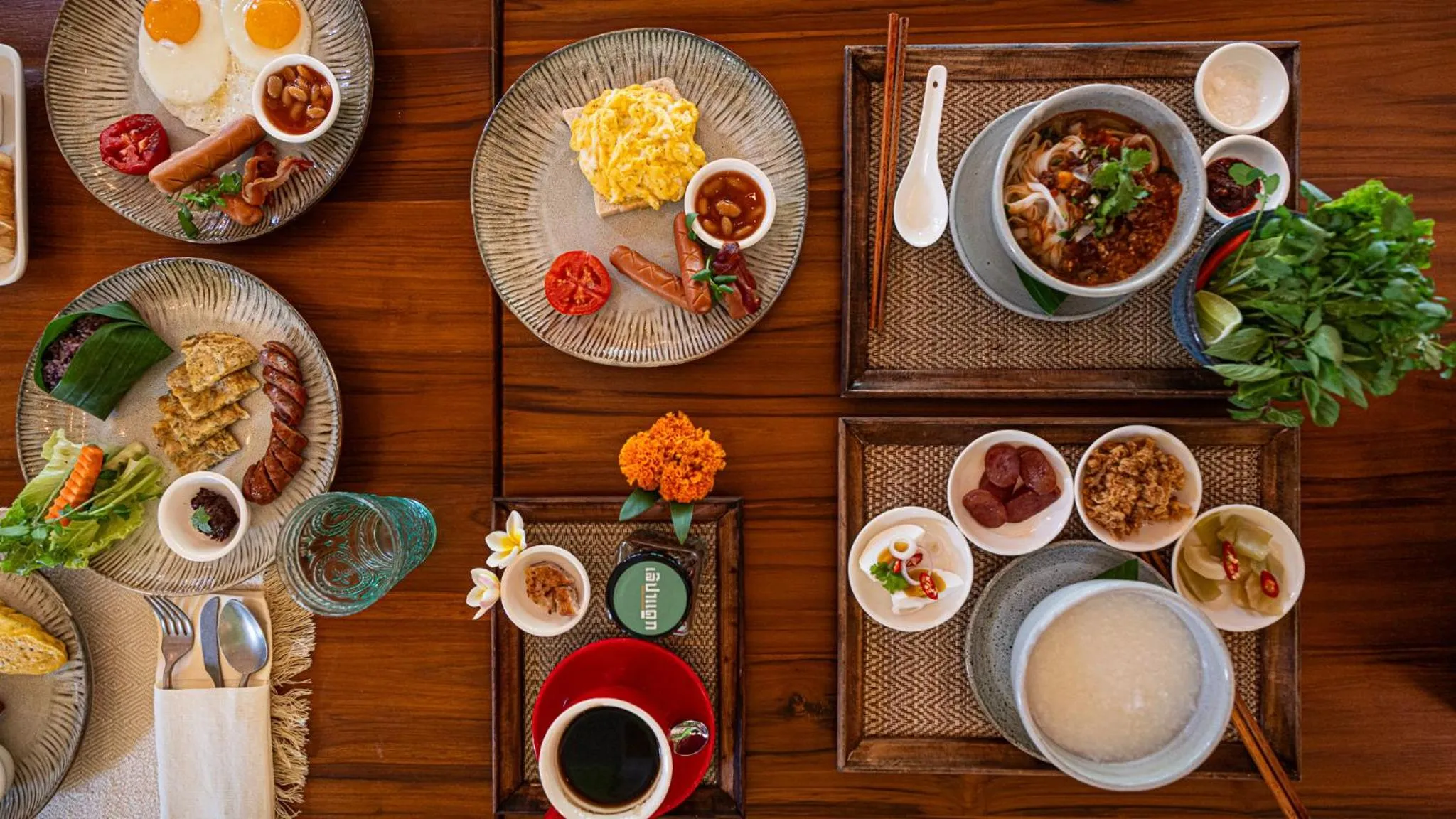 Restaurant/places to eat in Senglao Boutique Hotel Luang Prabang