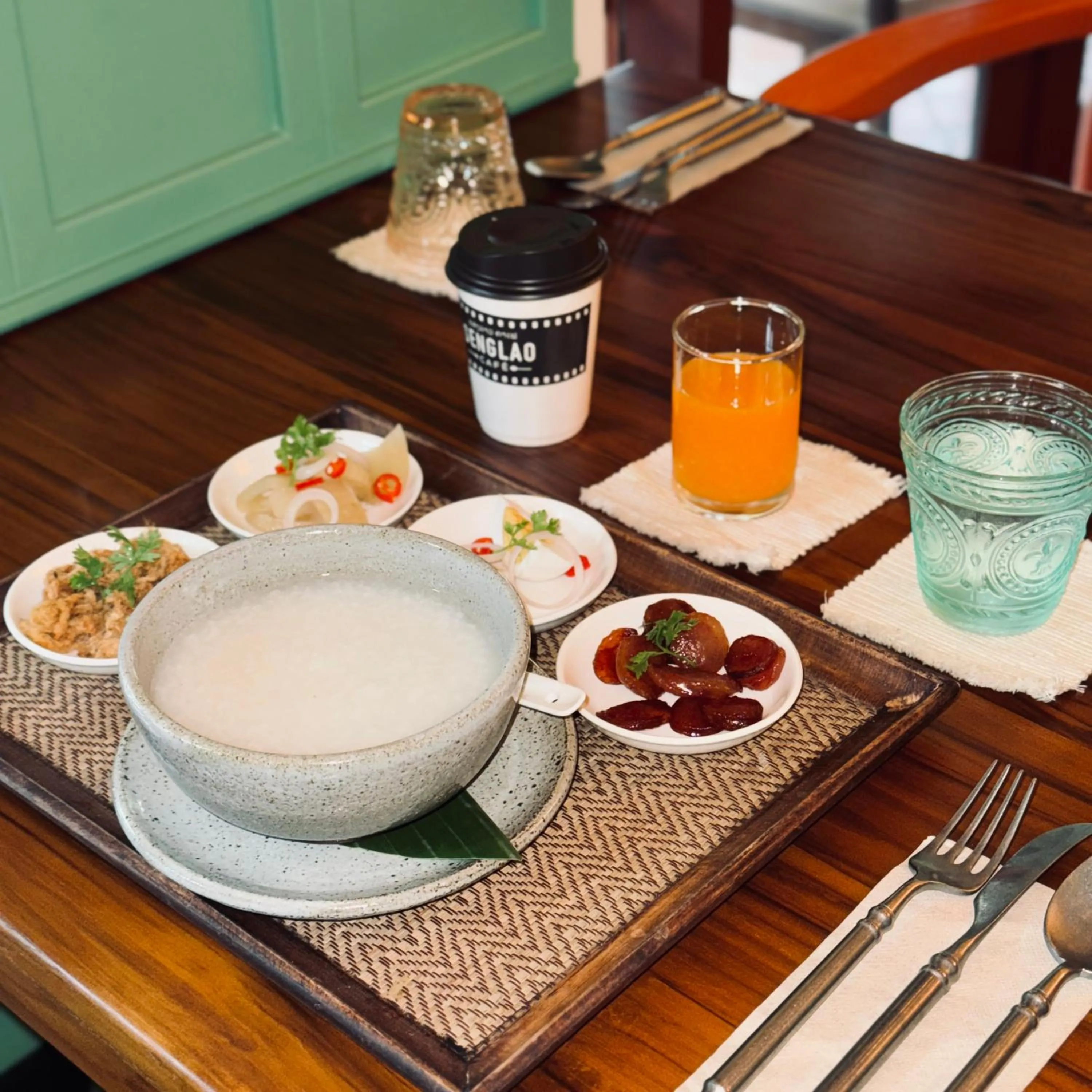 Breakfast in Senglao Boutique Hotel Luang Prabang