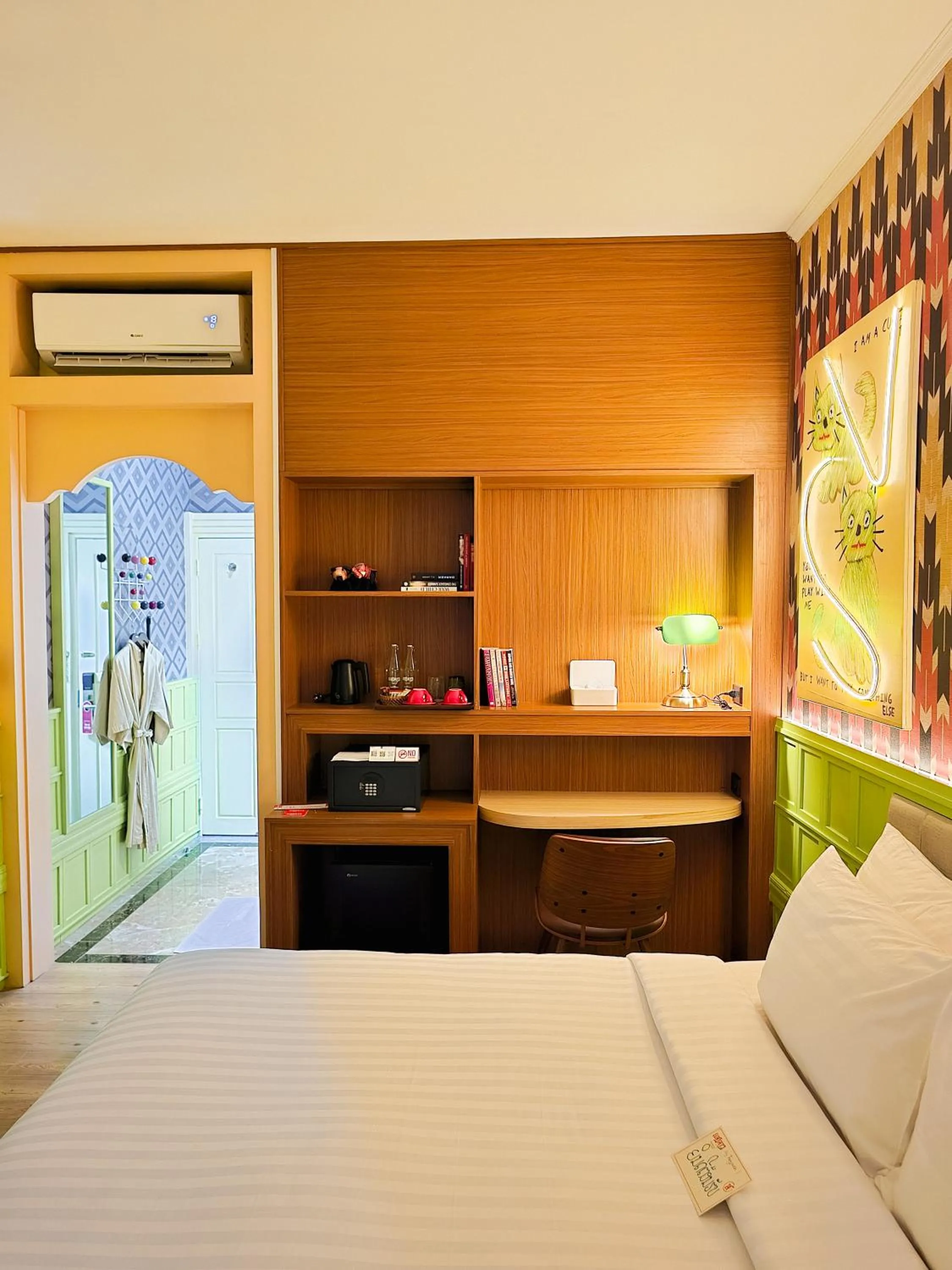 Bed in Senglao Boutique Hotel Luang Prabang